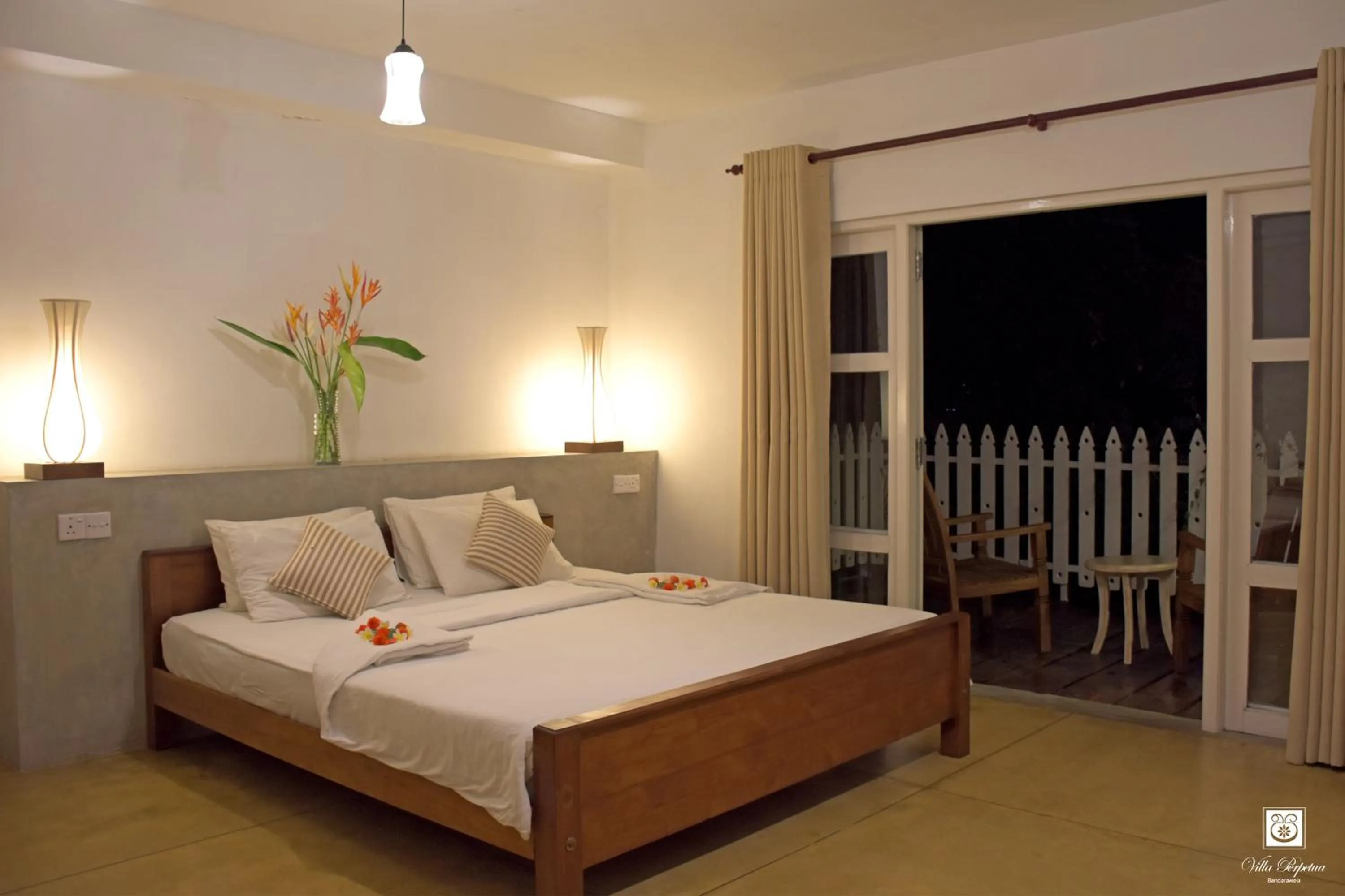 Bedroom, Bed in Villa Perpetua