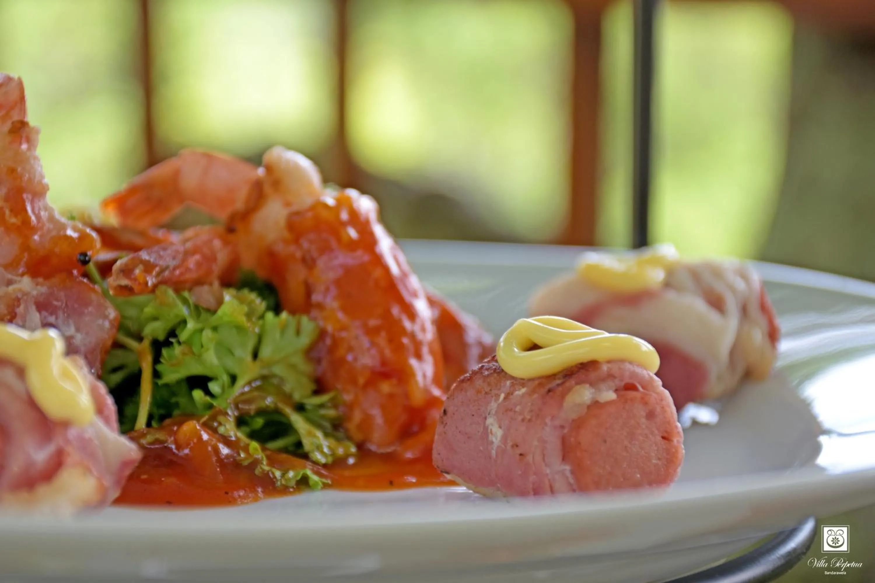 Food in Villa Perpetua