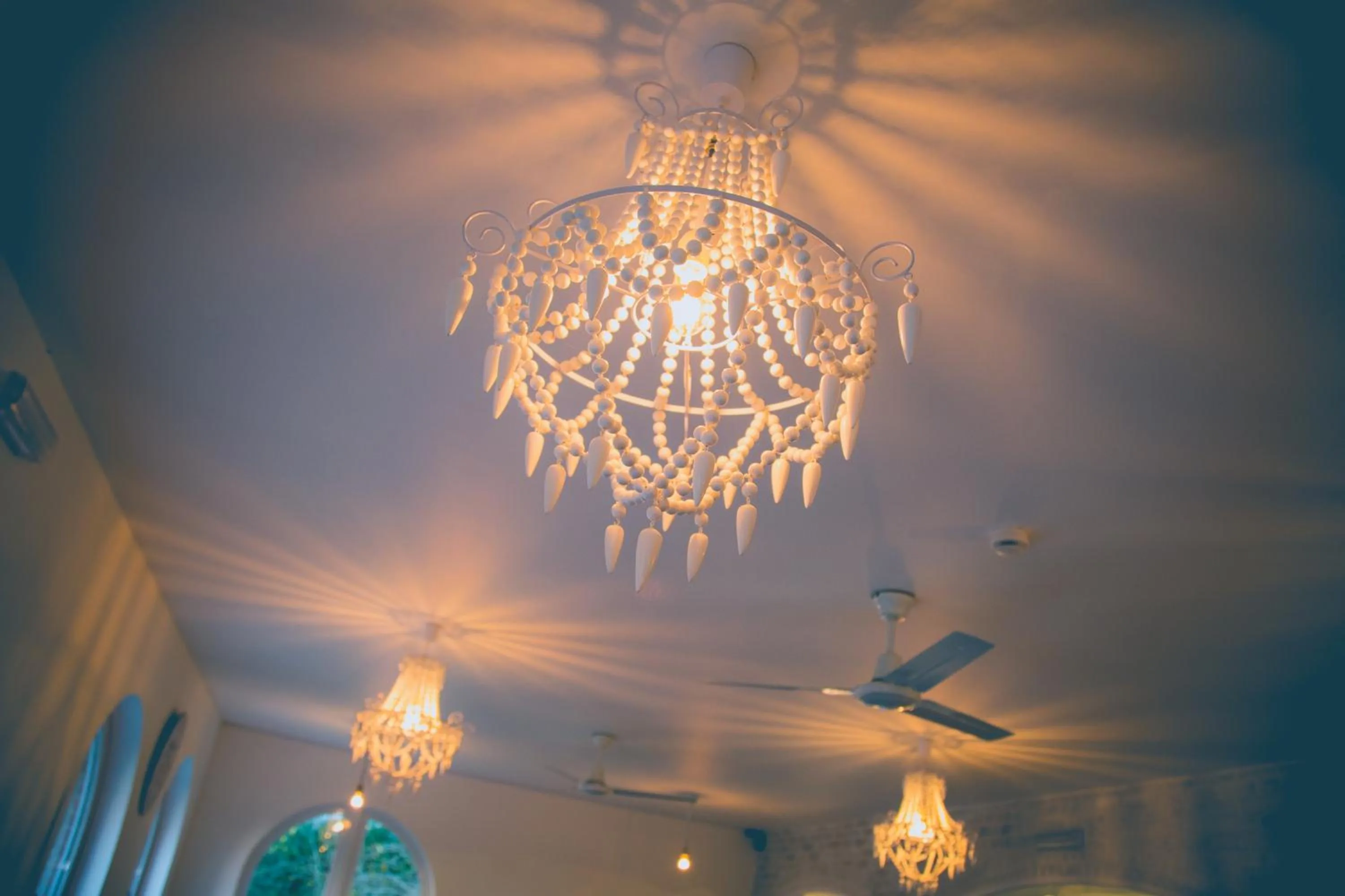 Decorative detail in Gray Manor Hotel