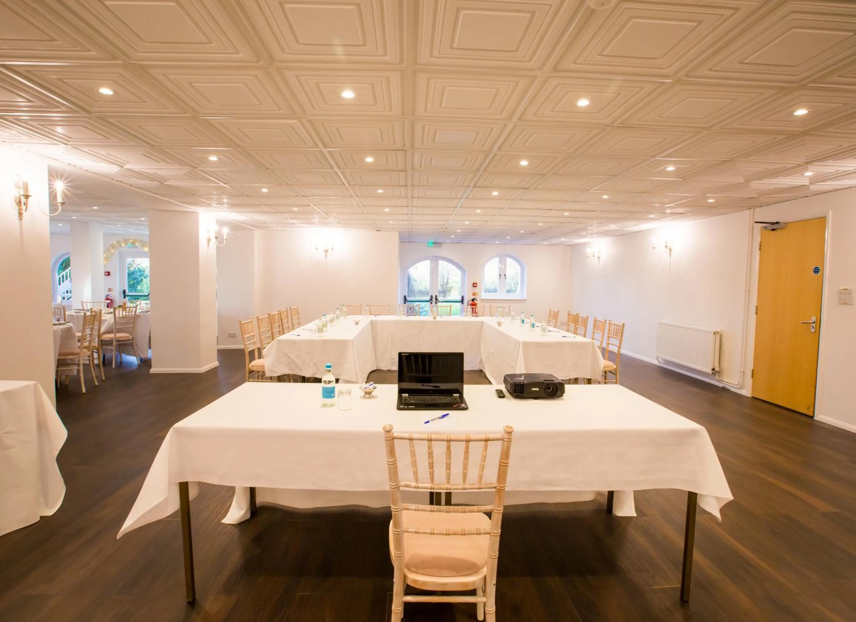 Day in Gray Manor Hotel