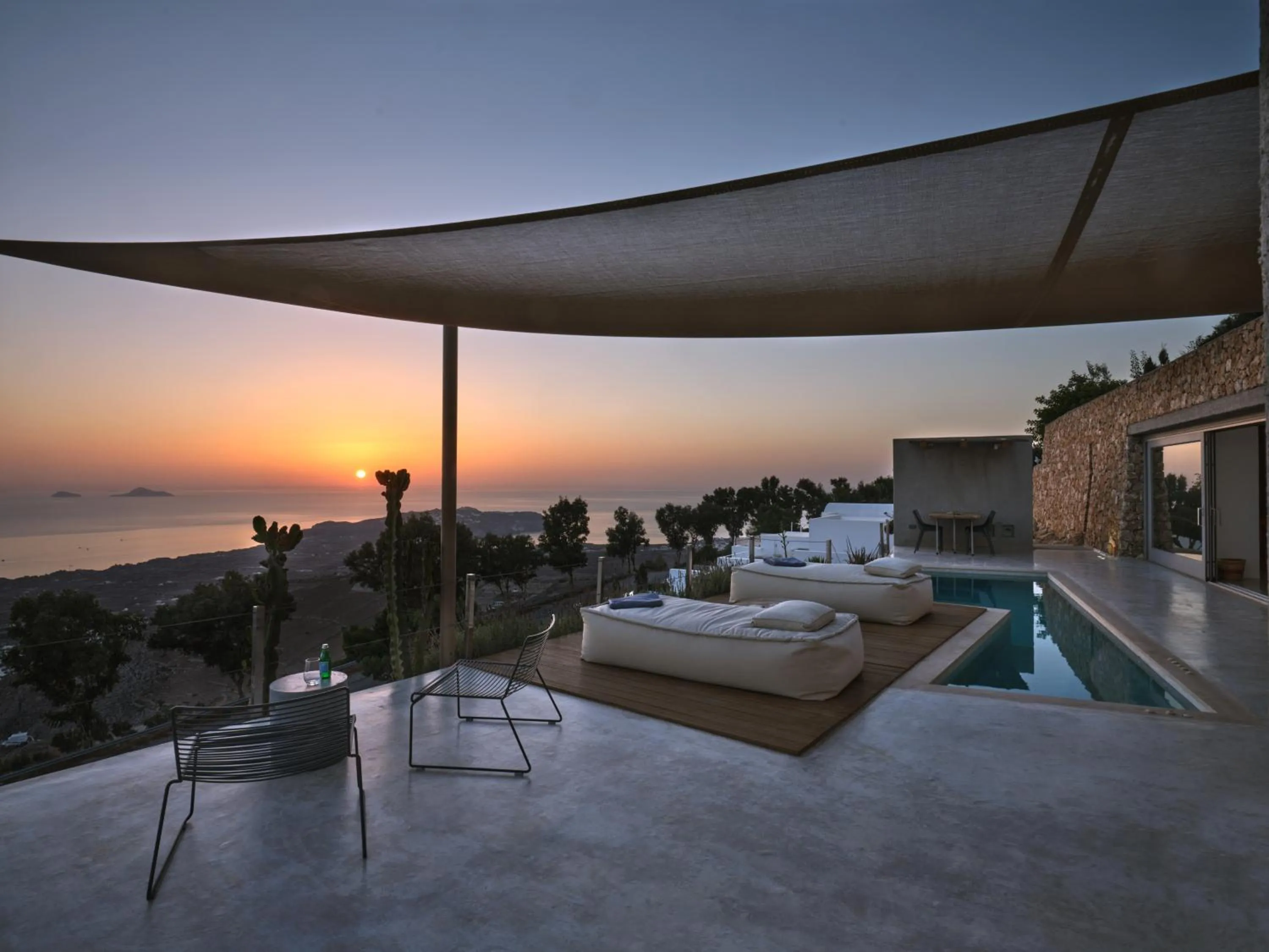 Natural landscape in Santorini Heights