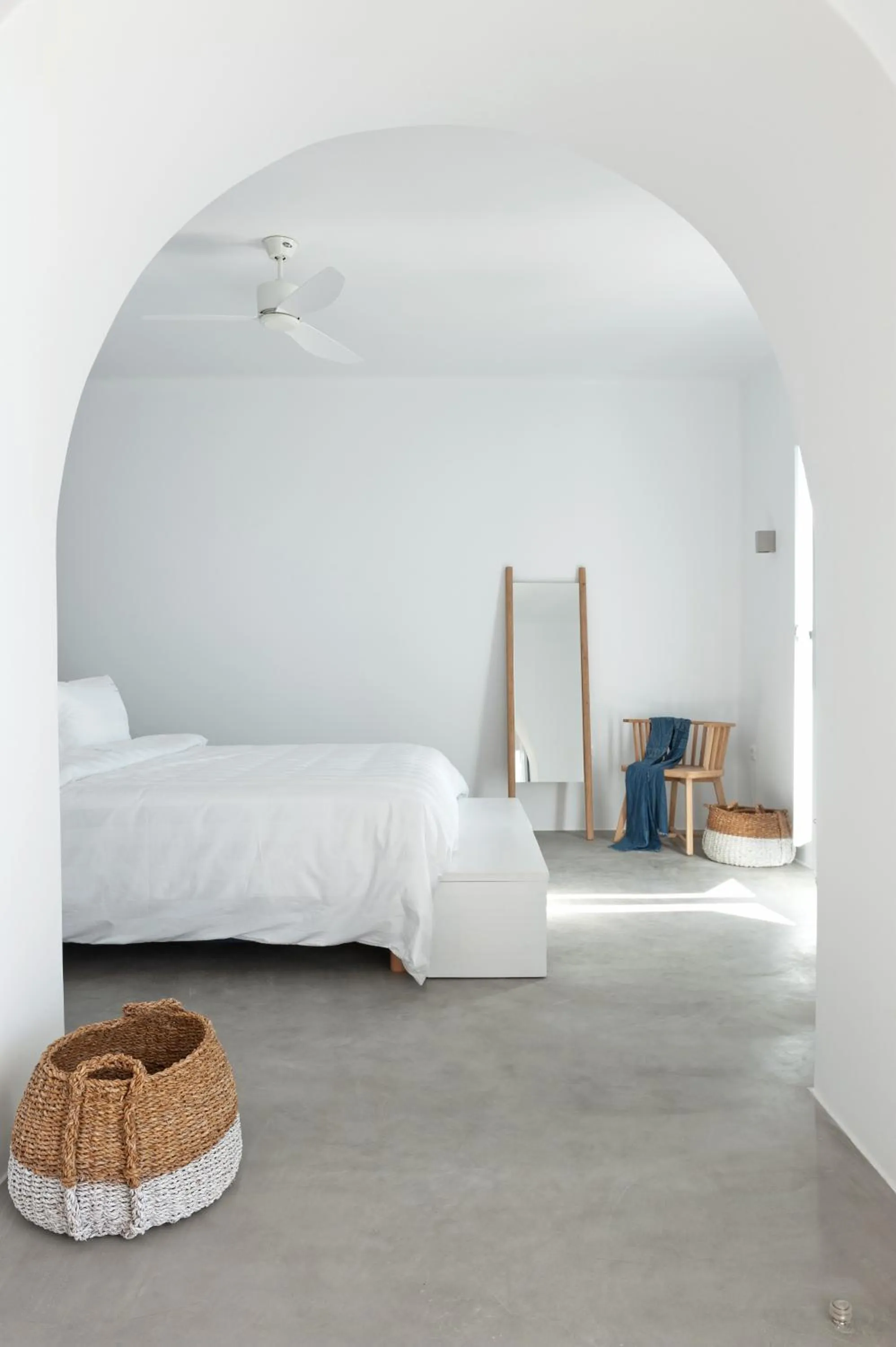 Bedroom, Bed in Santorini Heights