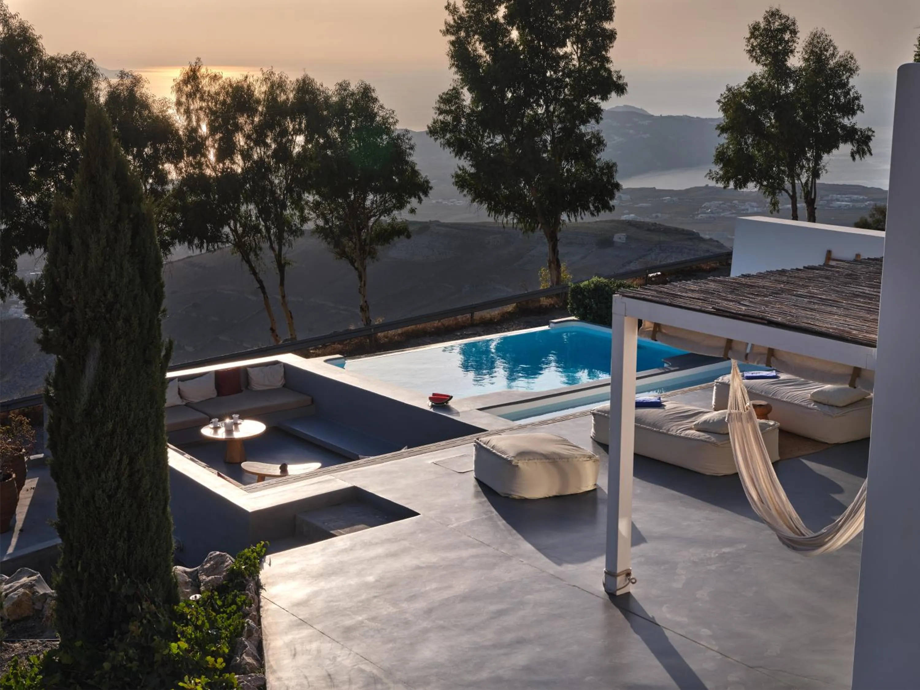 Natural landscape in Santorini Heights