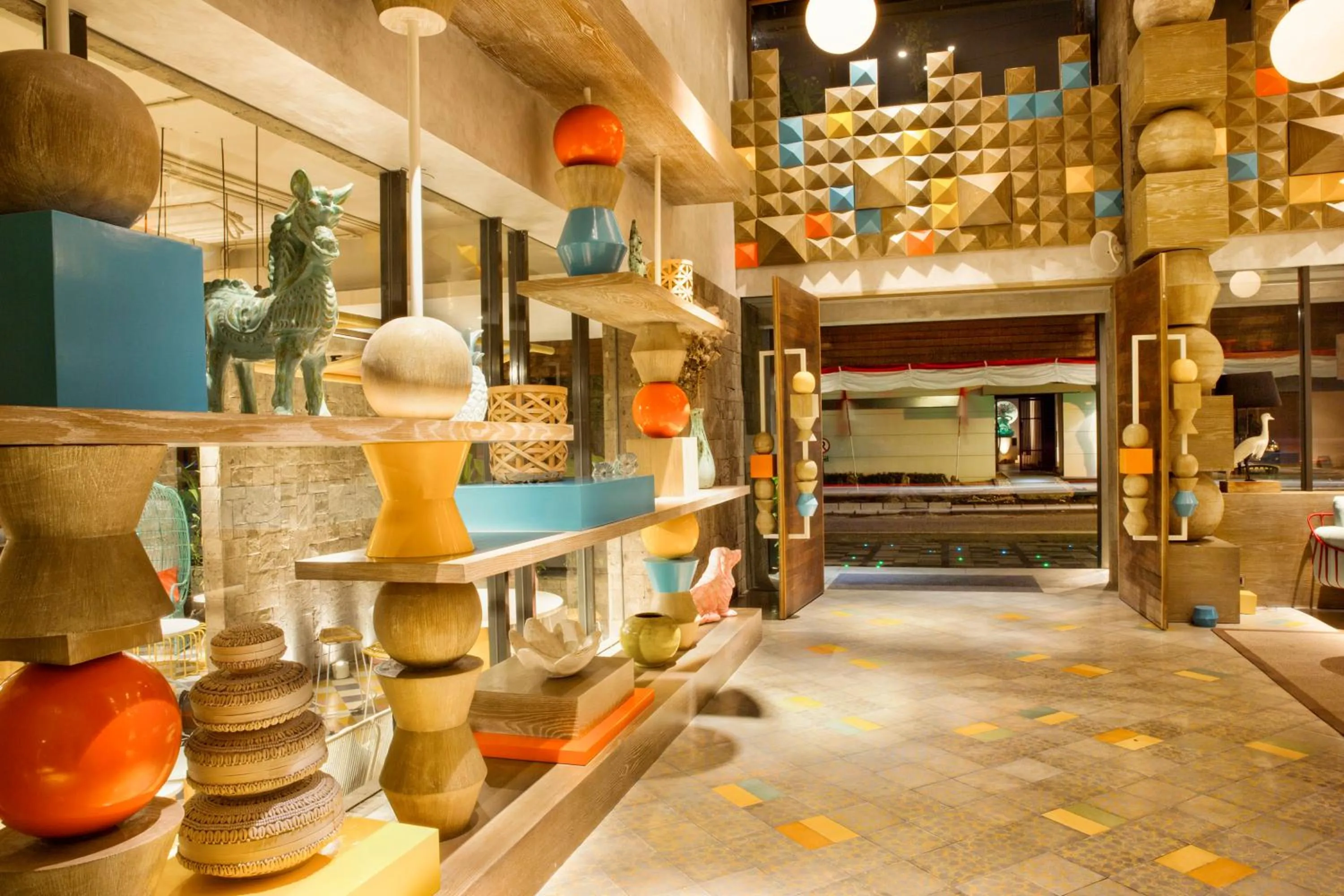 Lobby or reception in Tijili Hotel Seminyak