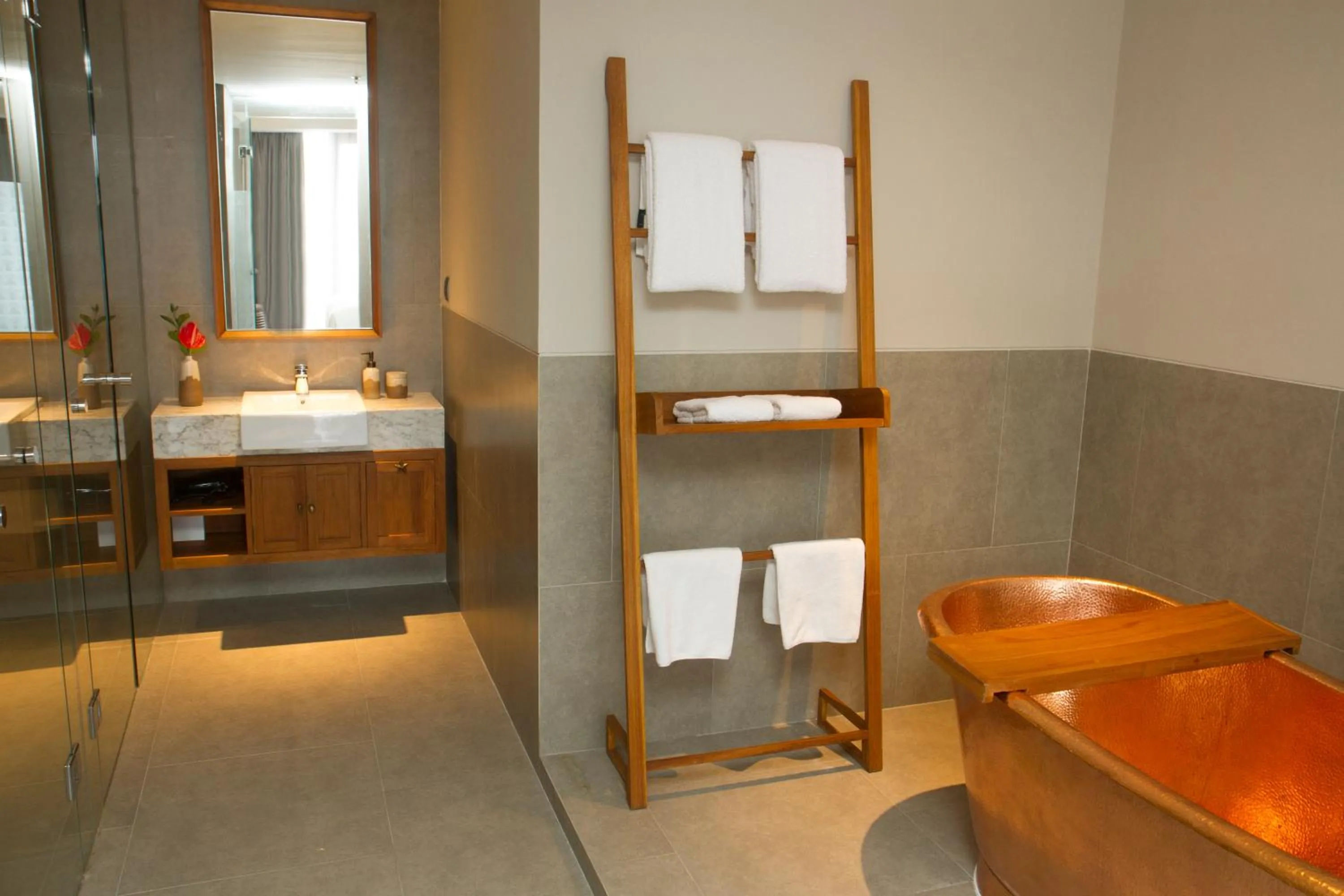 Bathroom in Tijili Hotel Seminyak