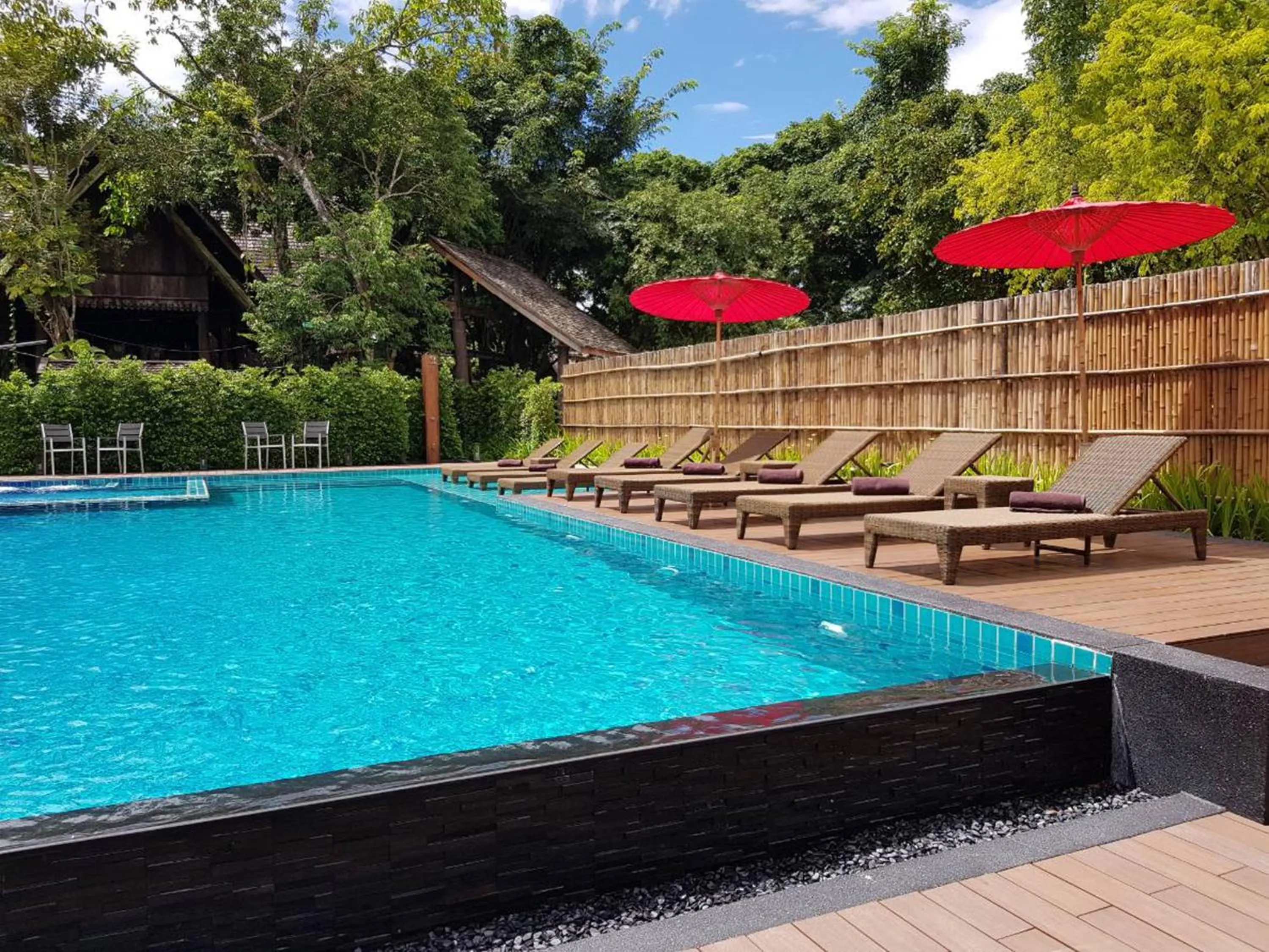 Area and facilities in PAN KLED VILLA eco hill resort