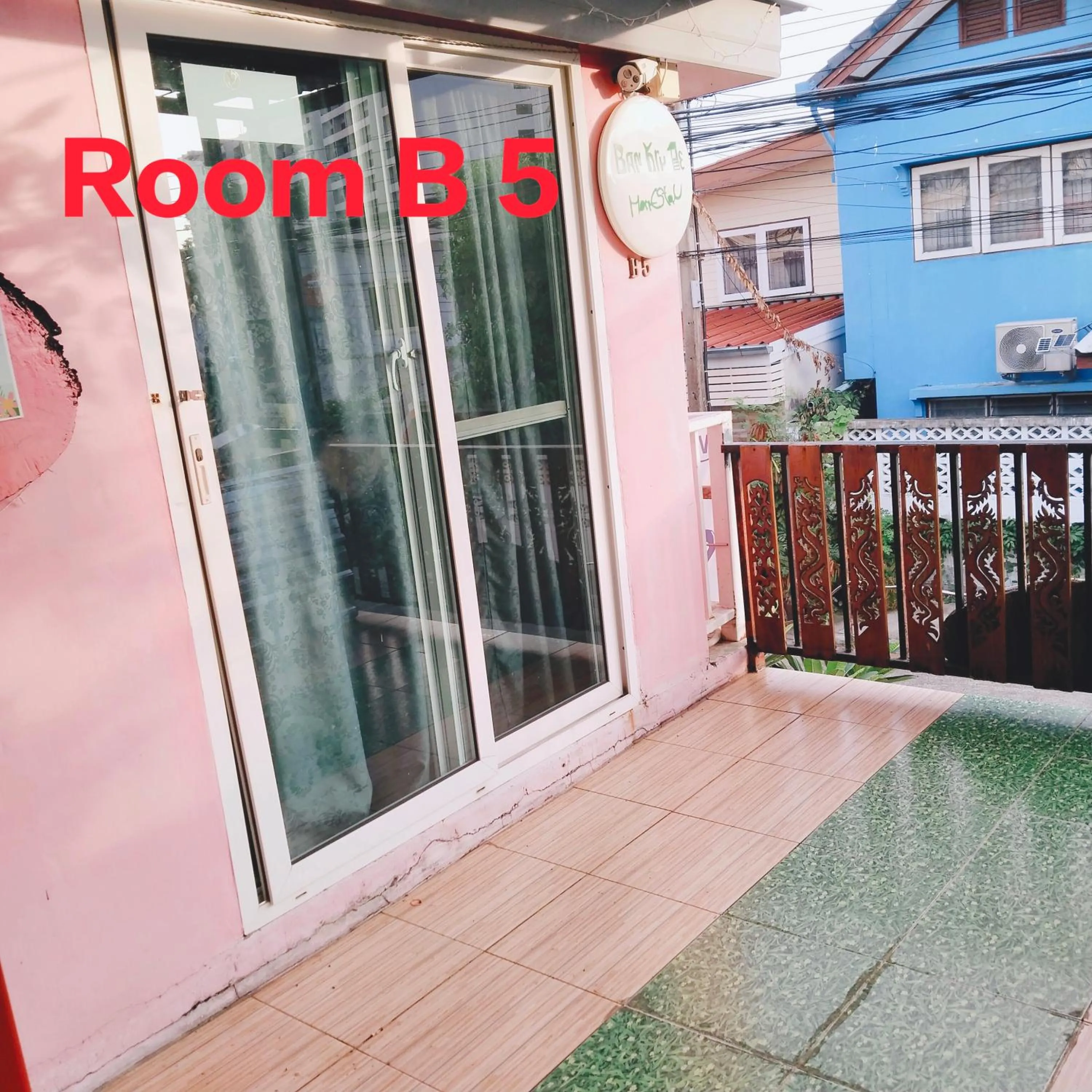 Balcony/Terrace in Ban Kru Ae HomeHostel