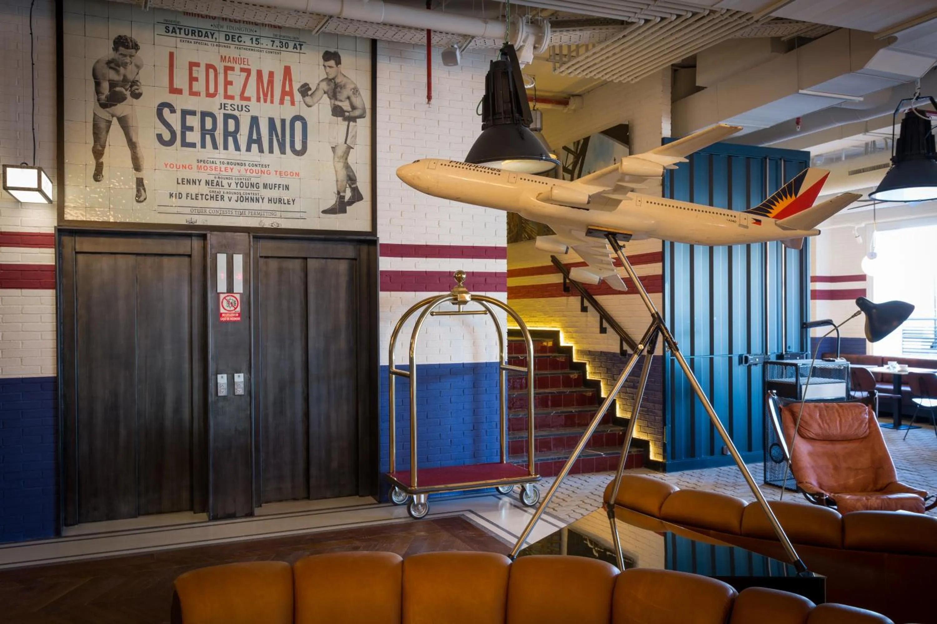 Decorative detail in Only YOU Hotel Atocha