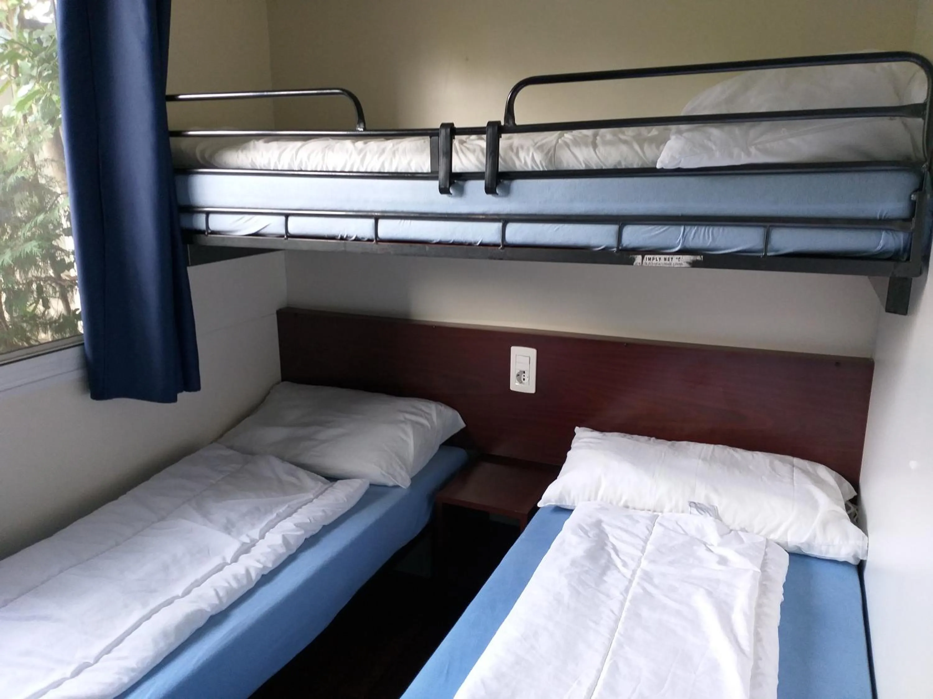 Bed in Mobilhome Angel
