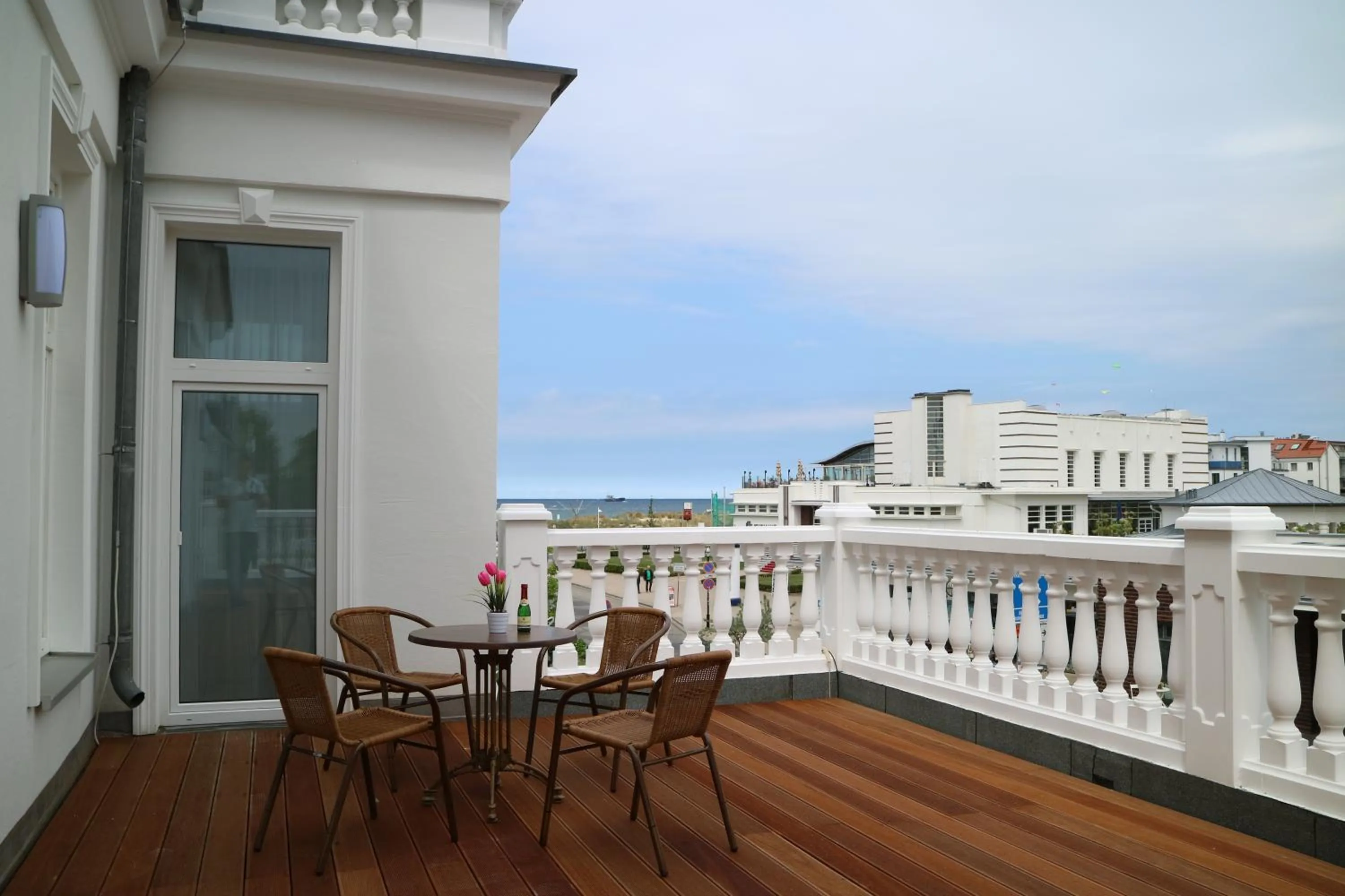 Balcony/Terrace in Ostseehotel Warnemünde