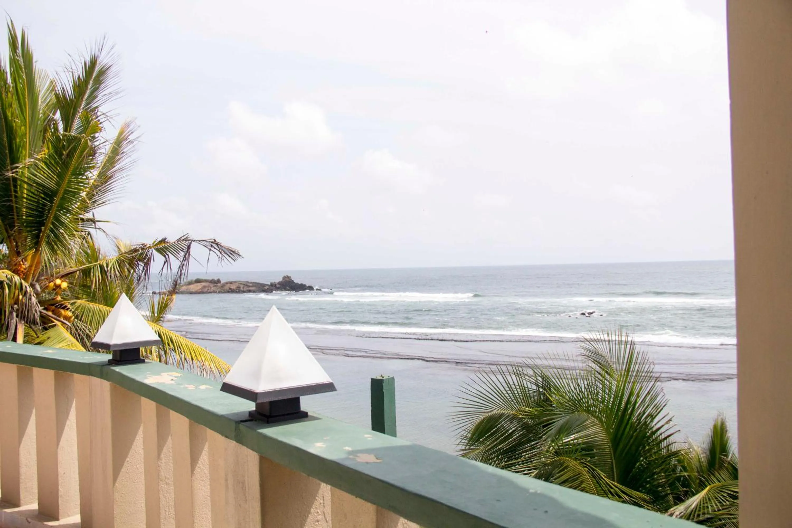 Balcony/Terrace in Hotel Coconut Bar Sea Lodge