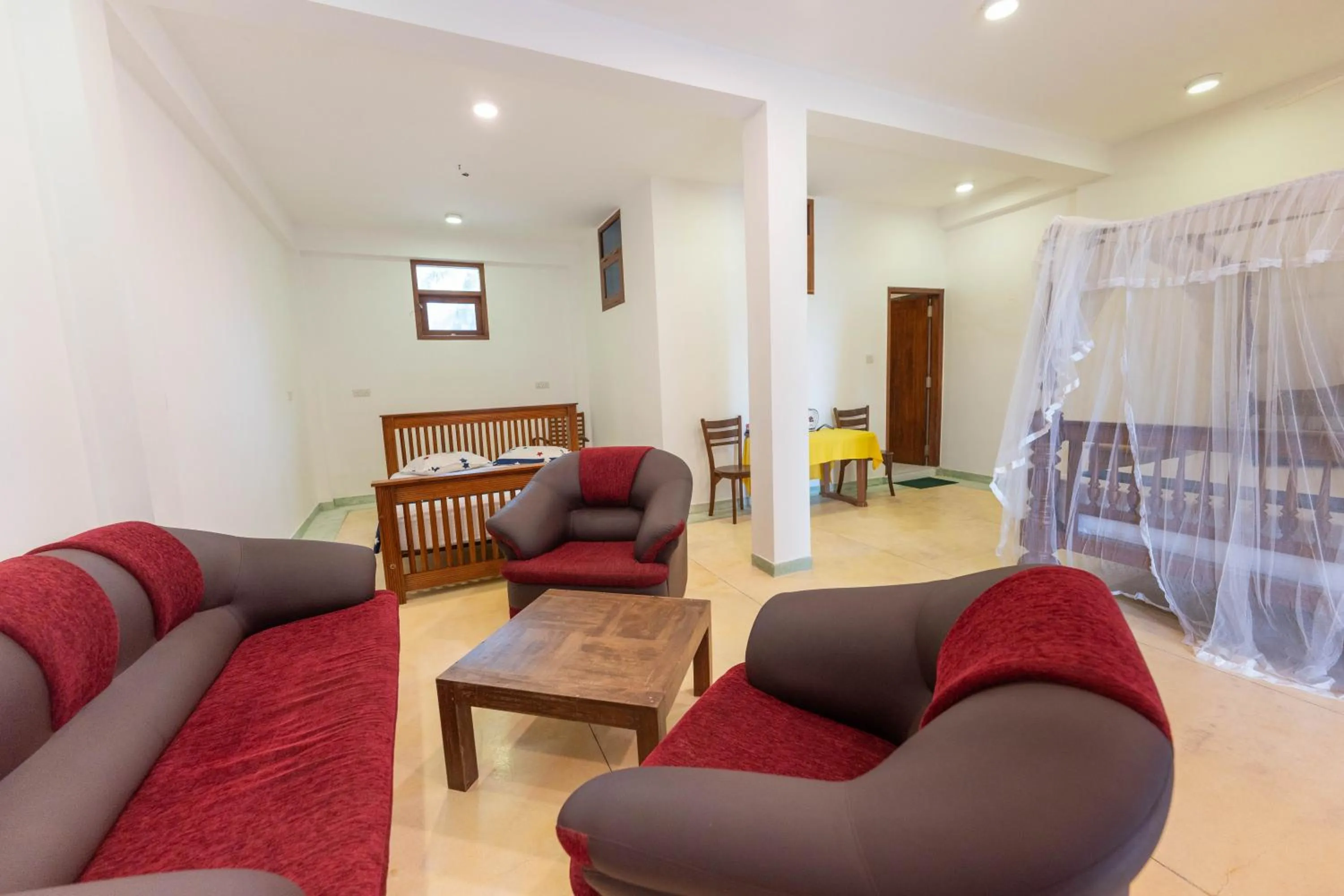 Bed in Hotel Coconut Bar Sea Lodge