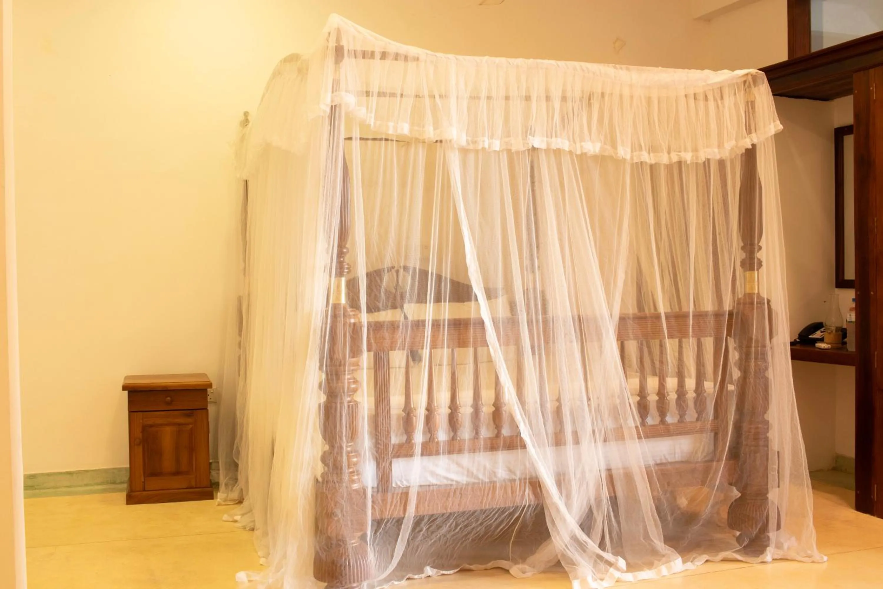 Bed in Hotel Coconut Bar Sea Lodge