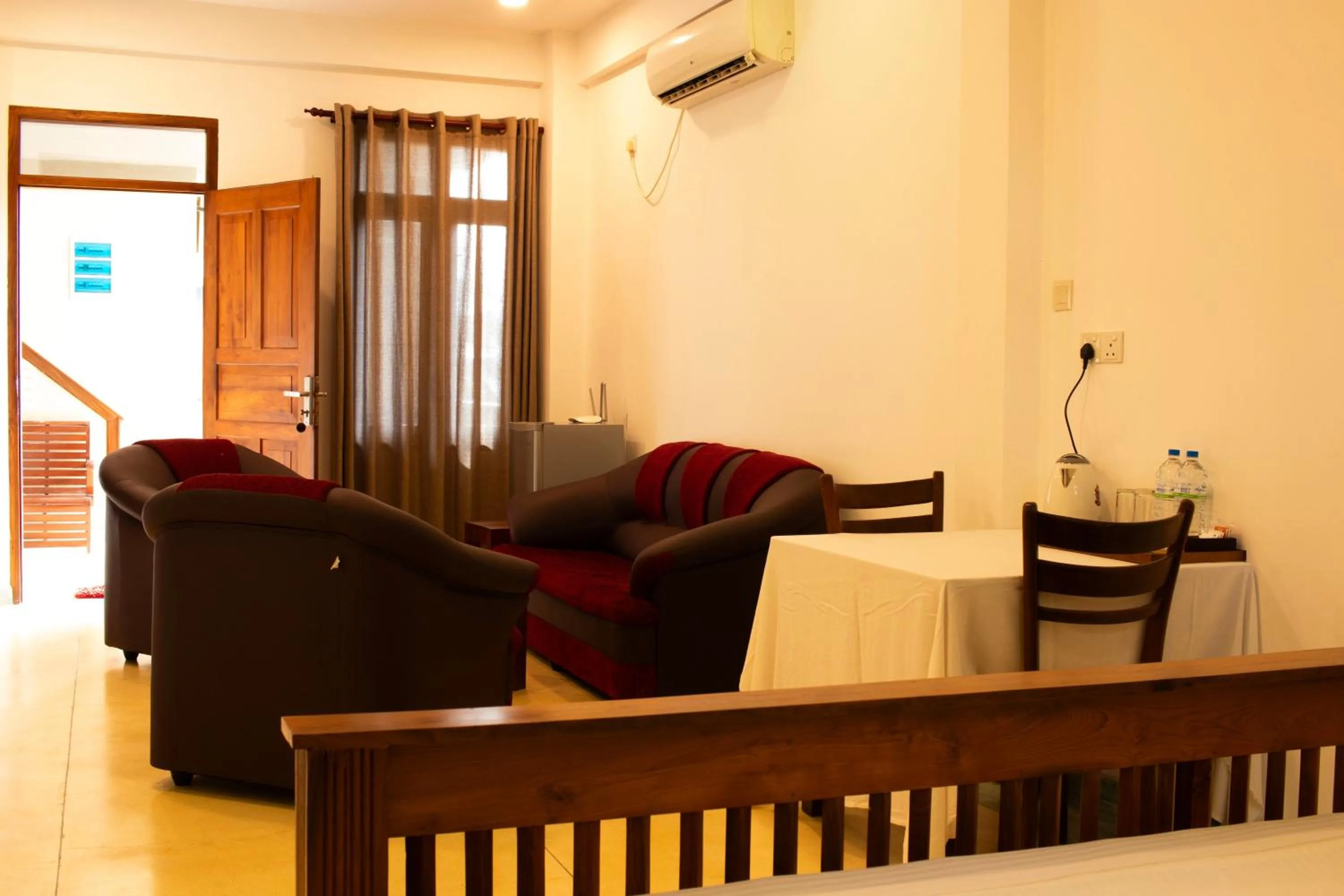 Seating area in Hotel Coconut Bar Sea Lodge