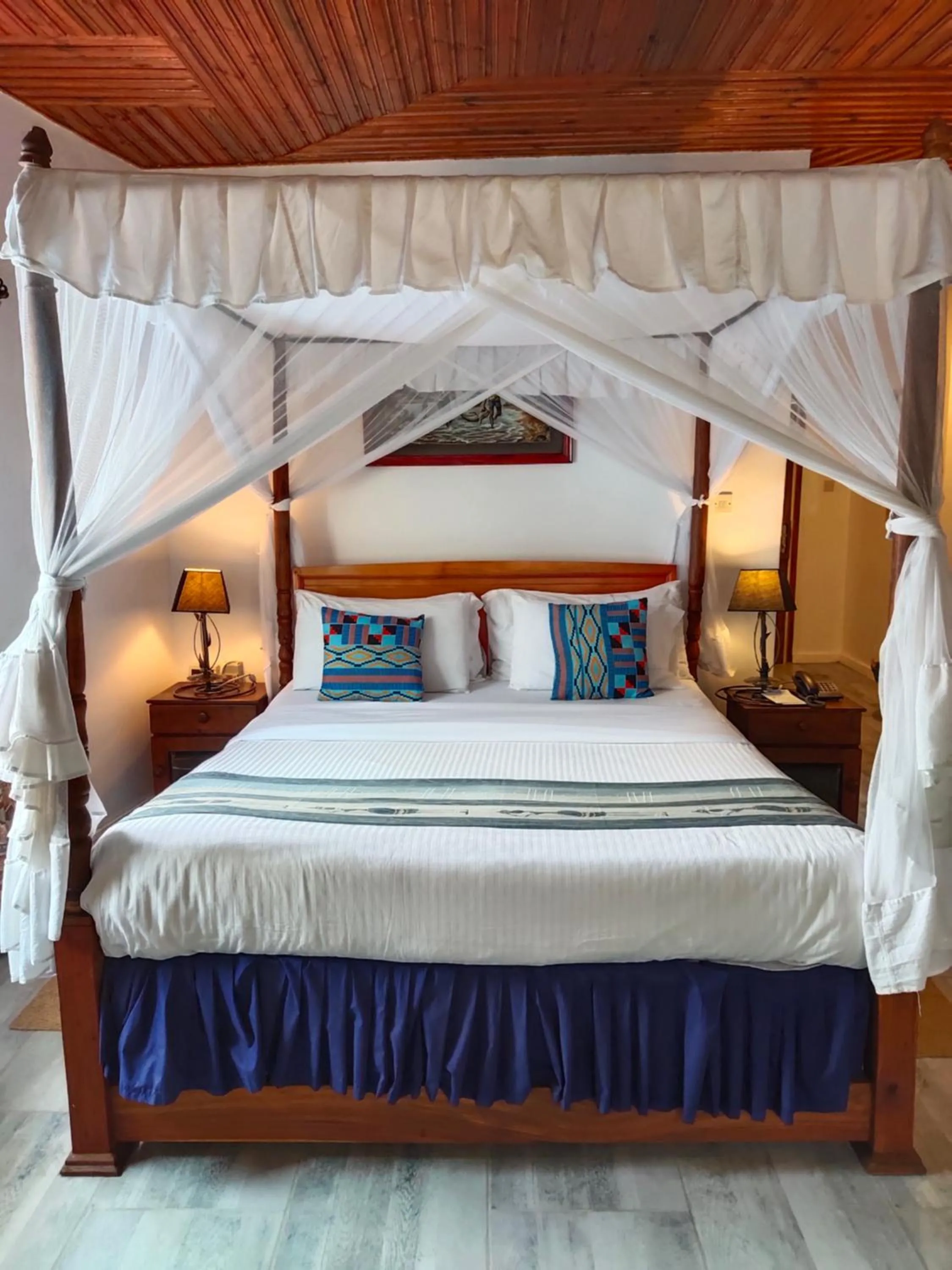 Bed in Hotel Tilapia