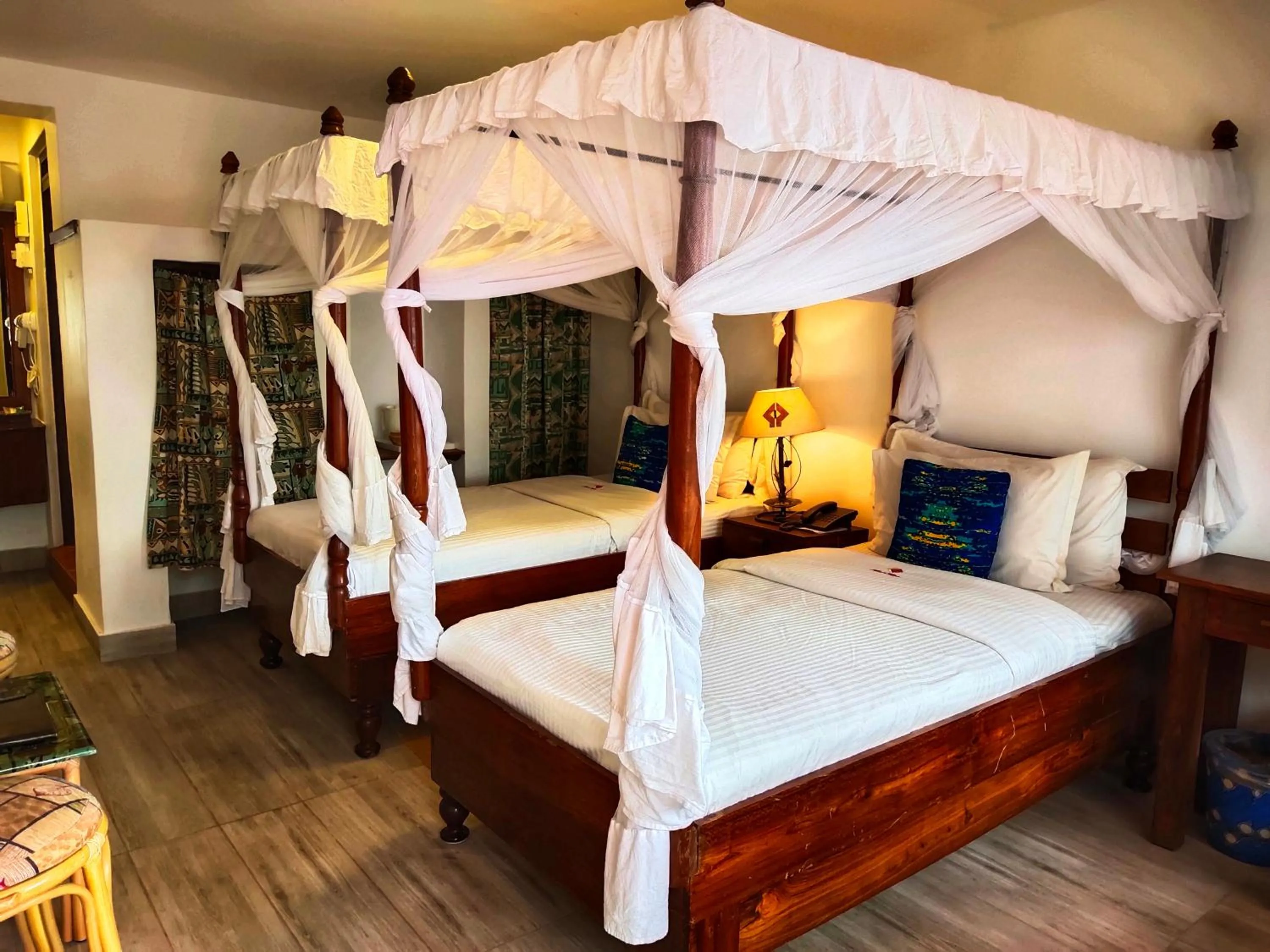 Bed in Hotel Tilapia