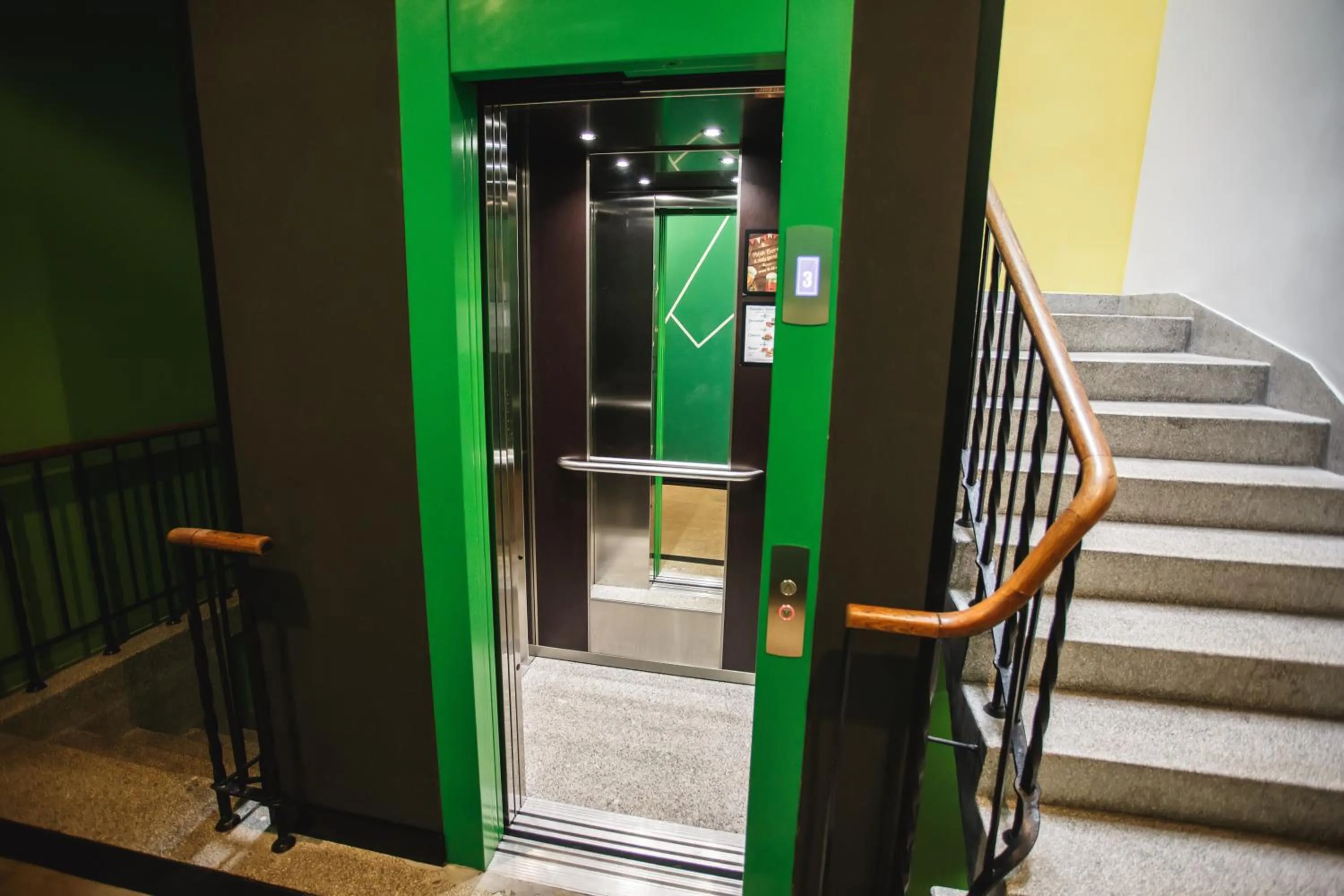 Property building in Safestay Warsaw Old Town