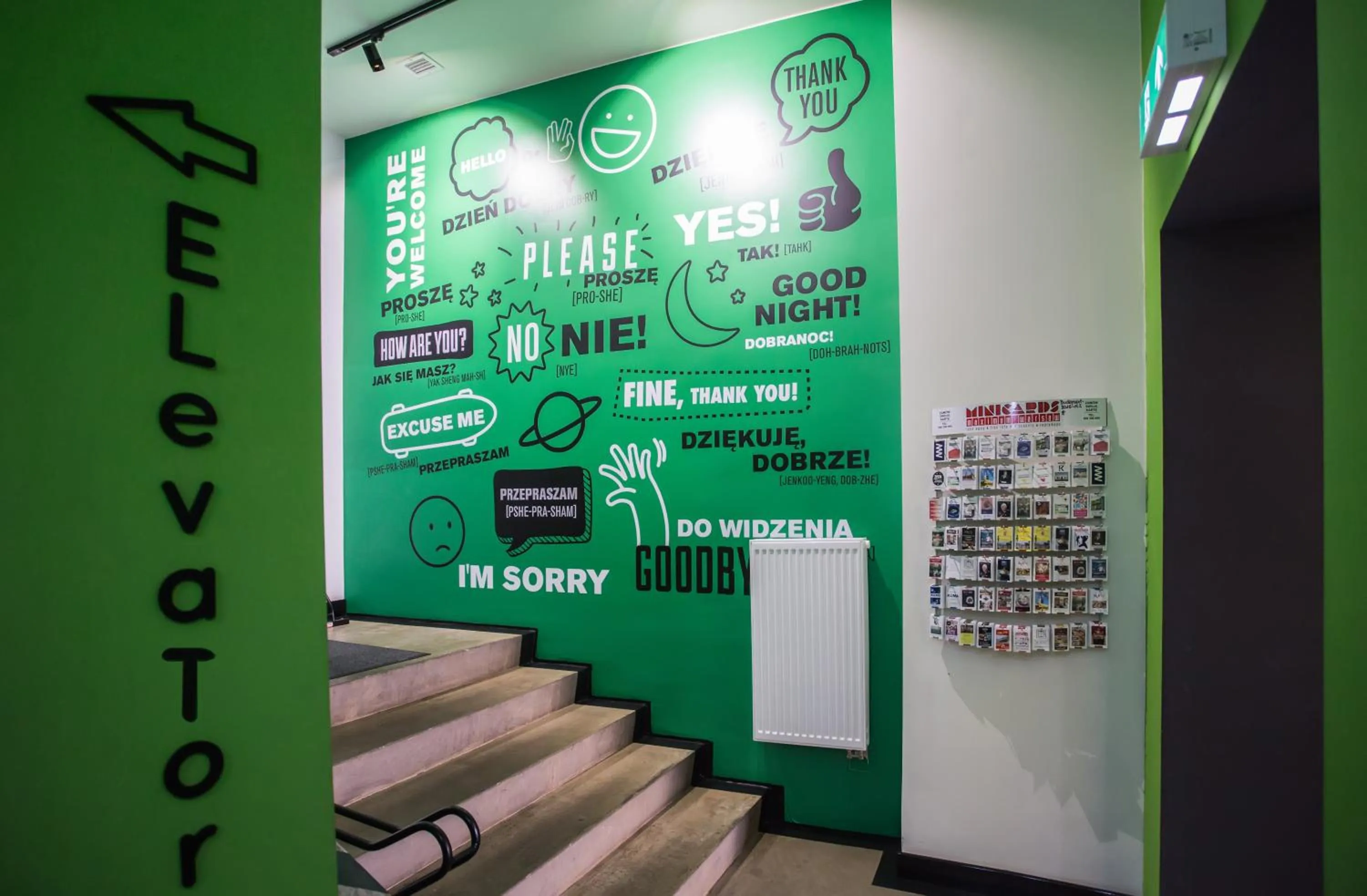 Property building in Safestay Warsaw Old Town