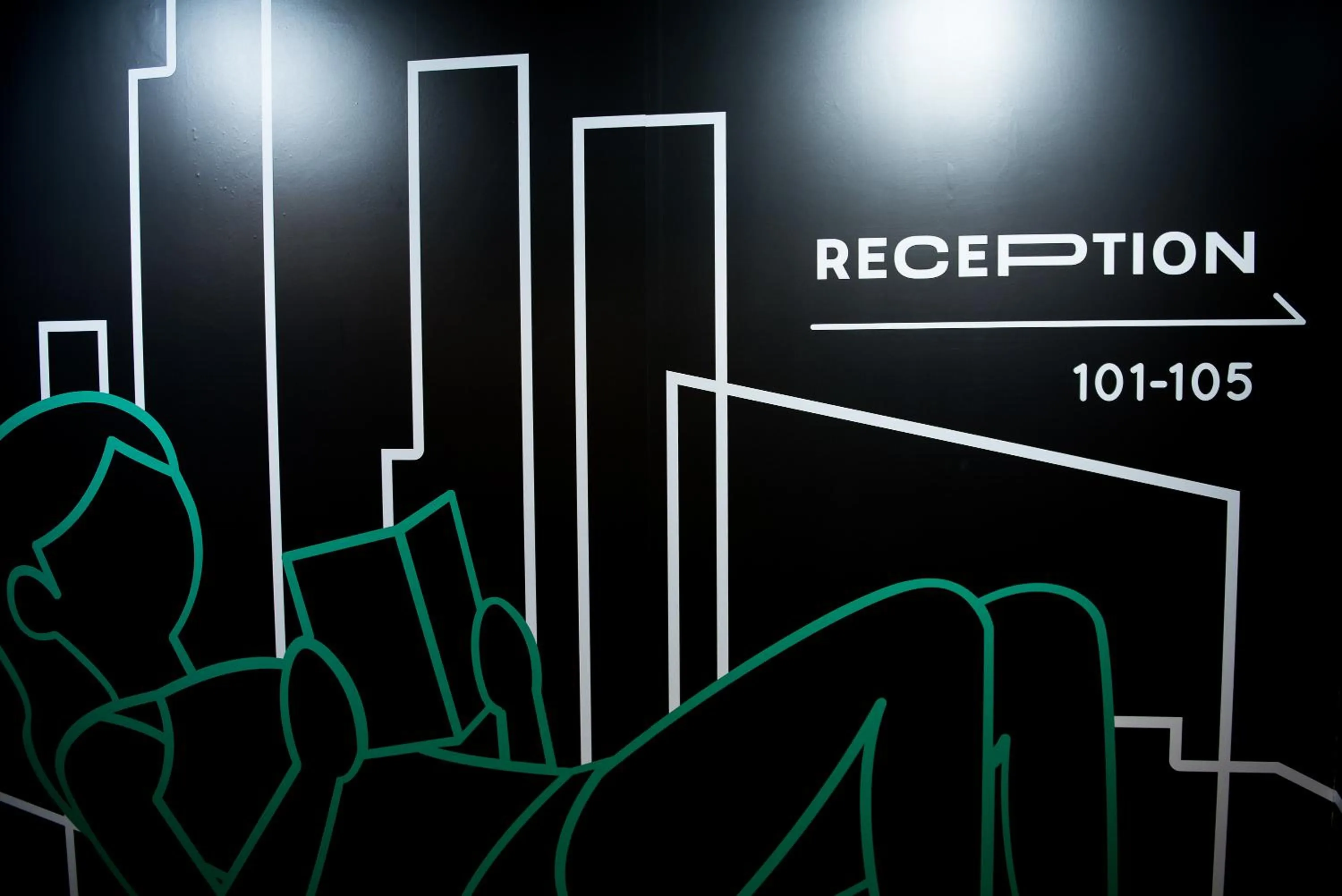 Logo/Certificate/Sign in Safestay Warsaw Old Town