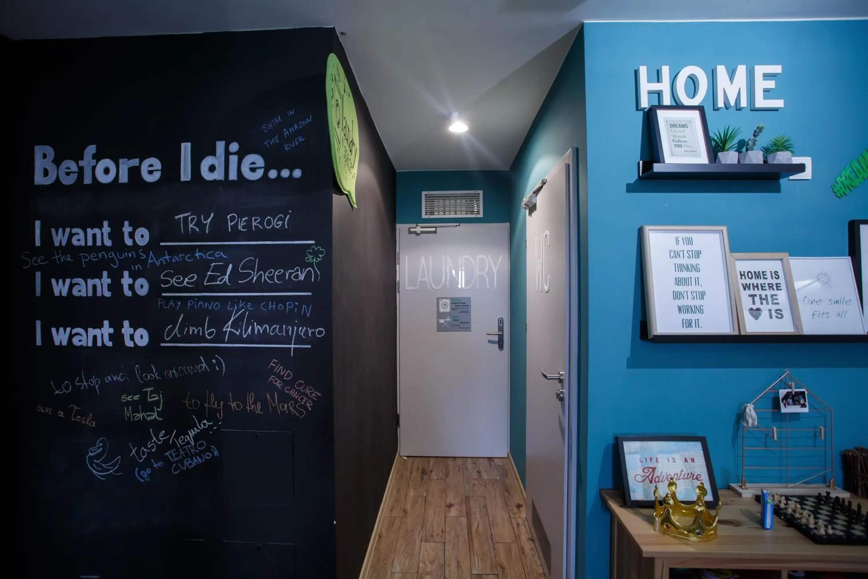 Area and facilities in Safestay Warsaw Old Town