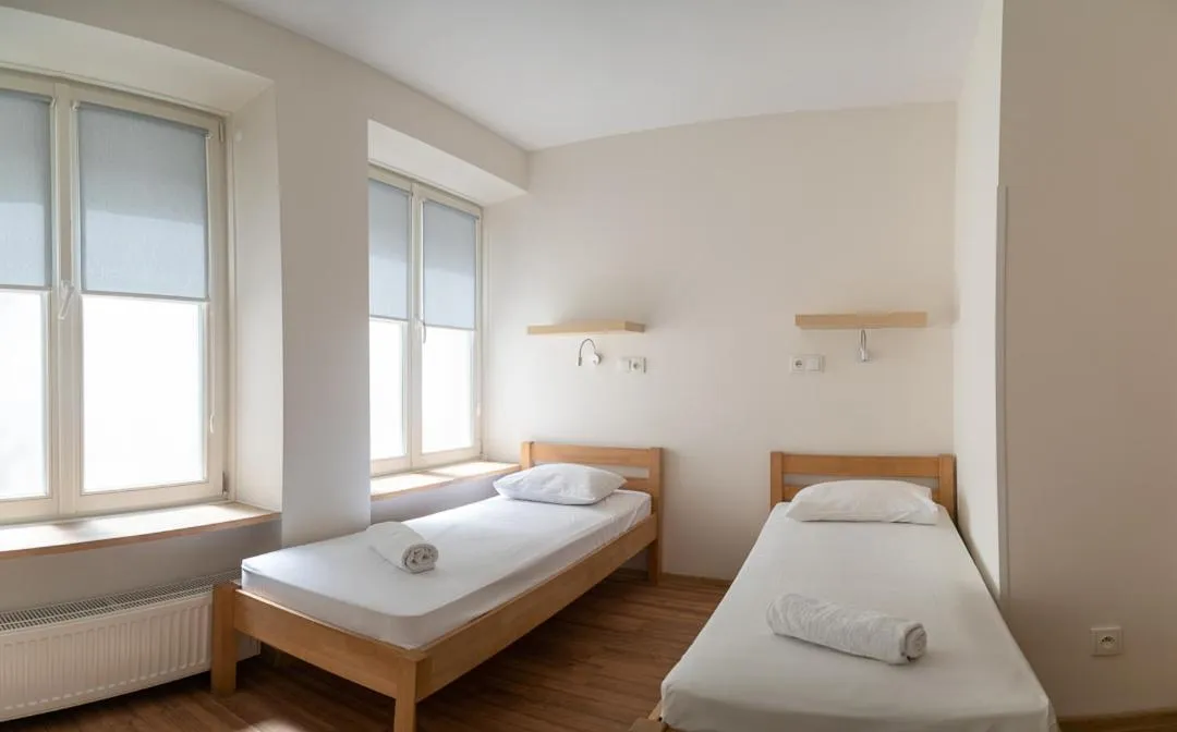 Bedroom, Bed in Safestay Warsaw Old Town