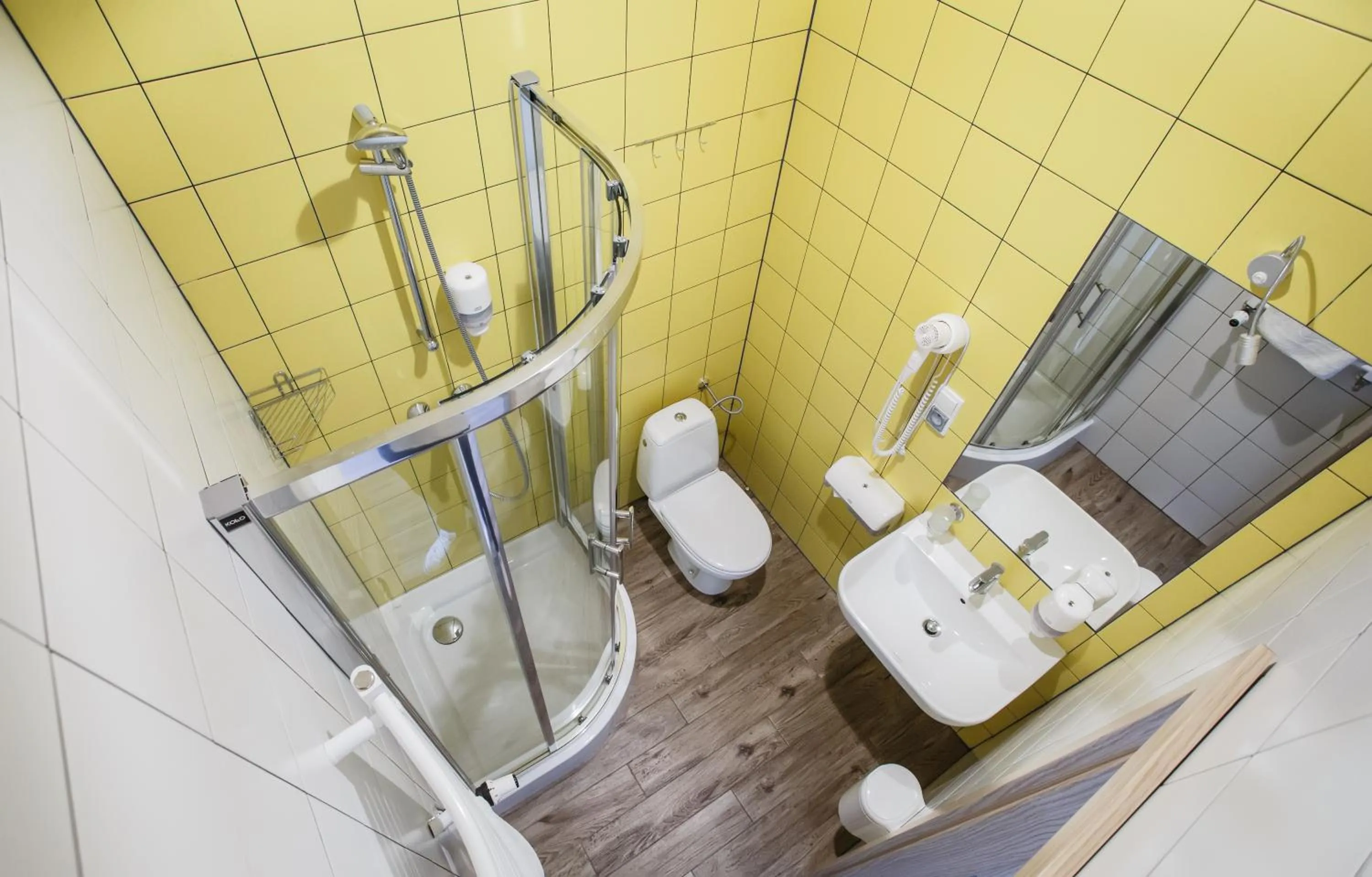 Bathroom in Safestay Warsaw Old Town