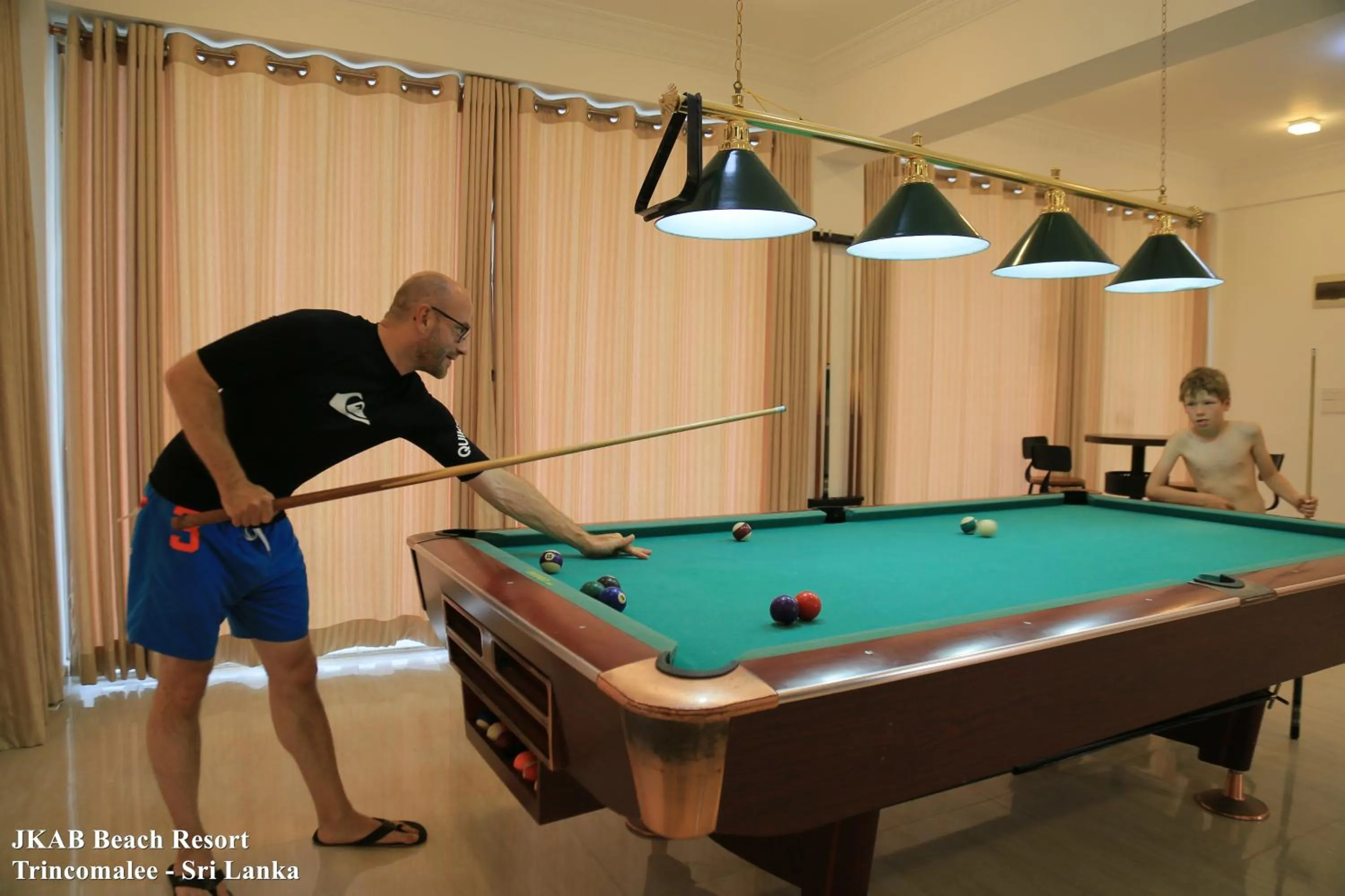 People in JKAB Beach Resort