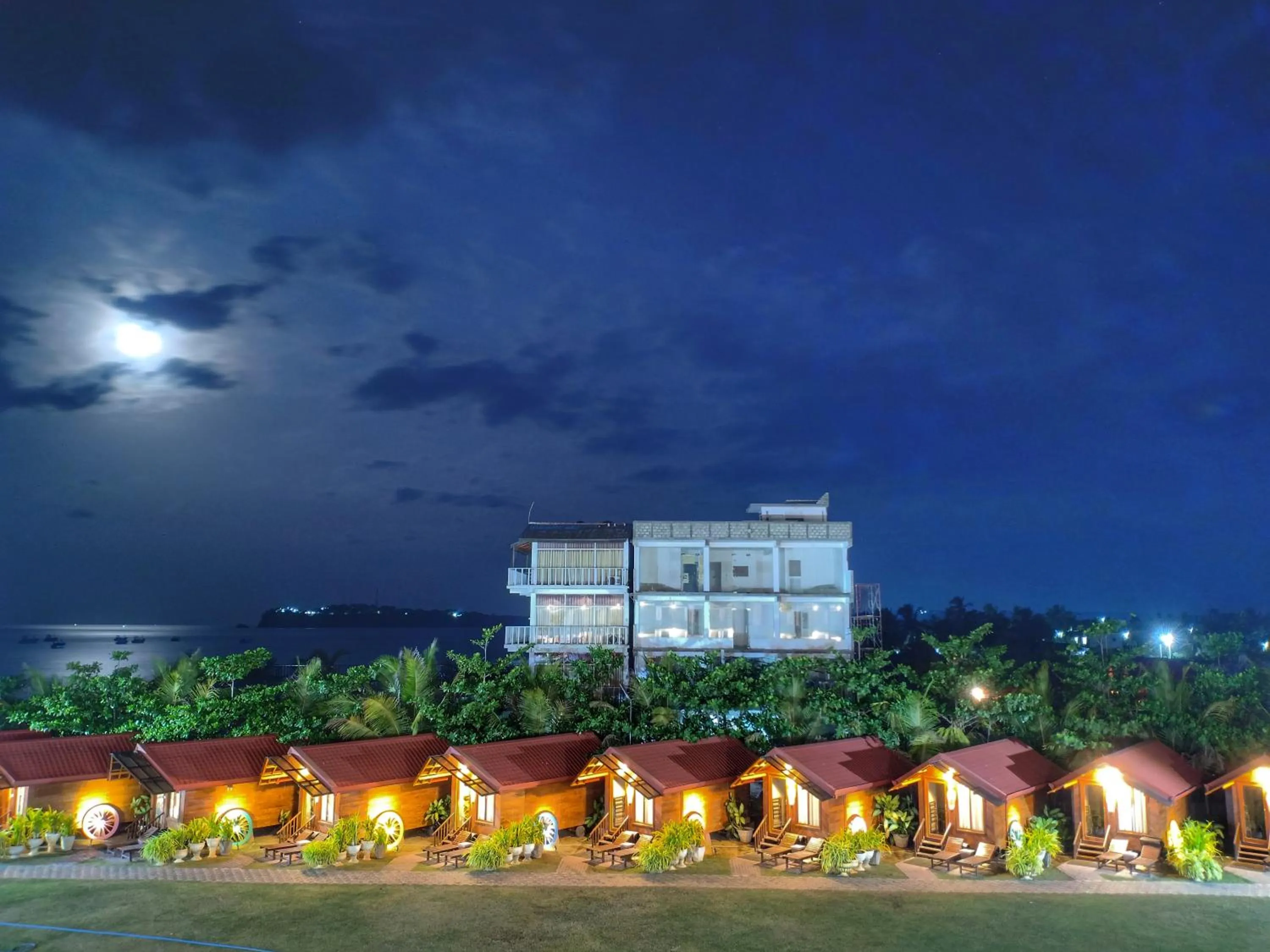 Night in JKAB Beach Resort