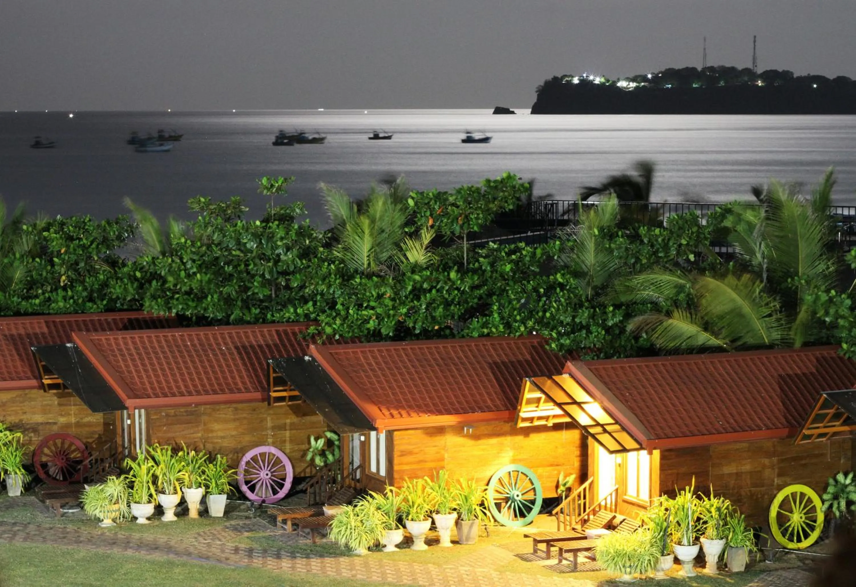 Night in JKAB Beach Resort