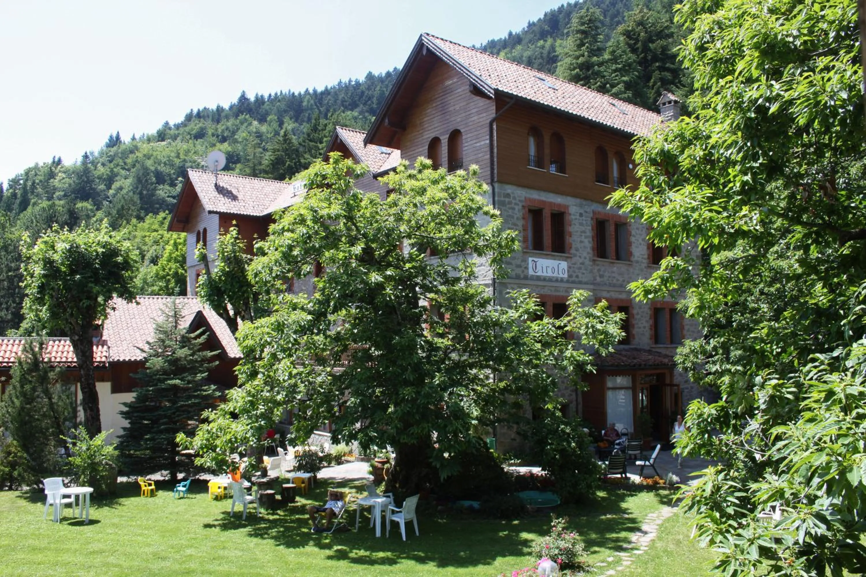 Garden in Hotel Tirolo