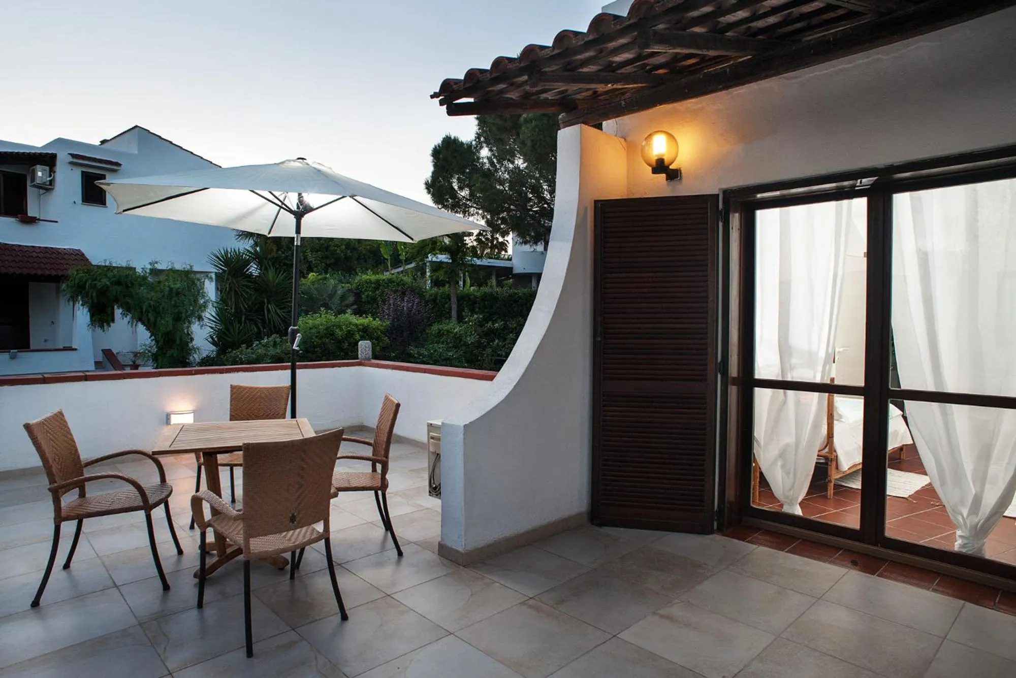 Balcony/Terrace in B&B Canneto Beach