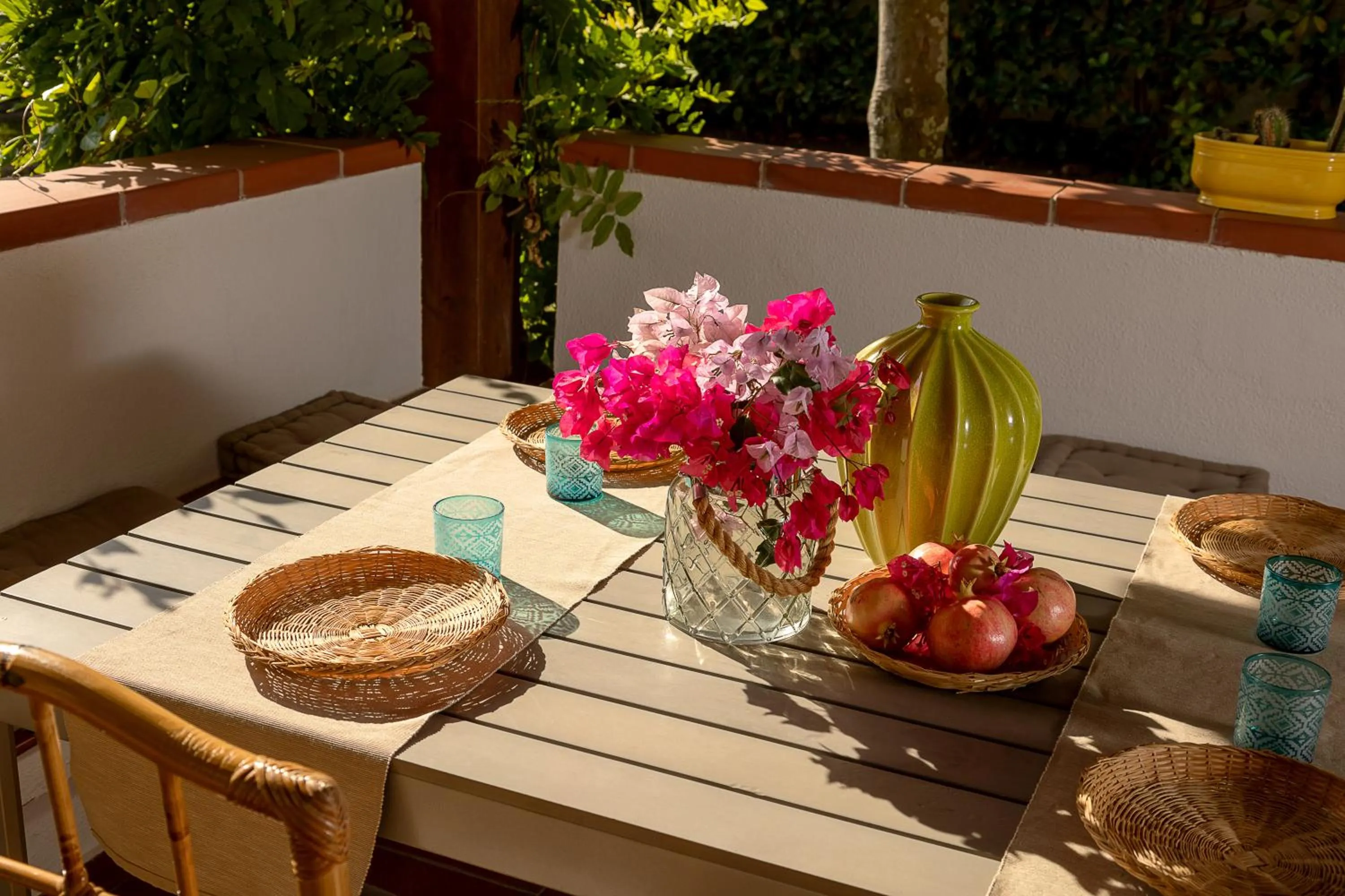 Patio in B&B Canneto Beach