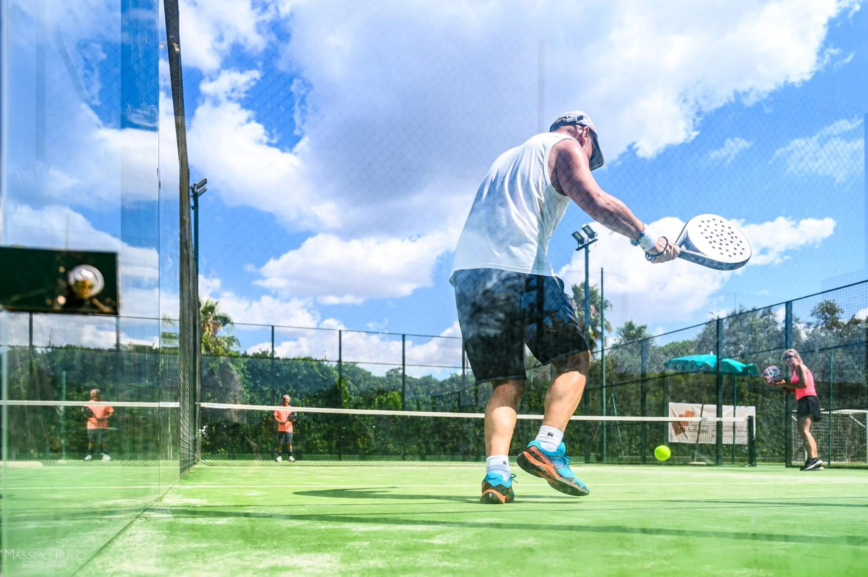 Tennis court in B&B Canneto Beach
