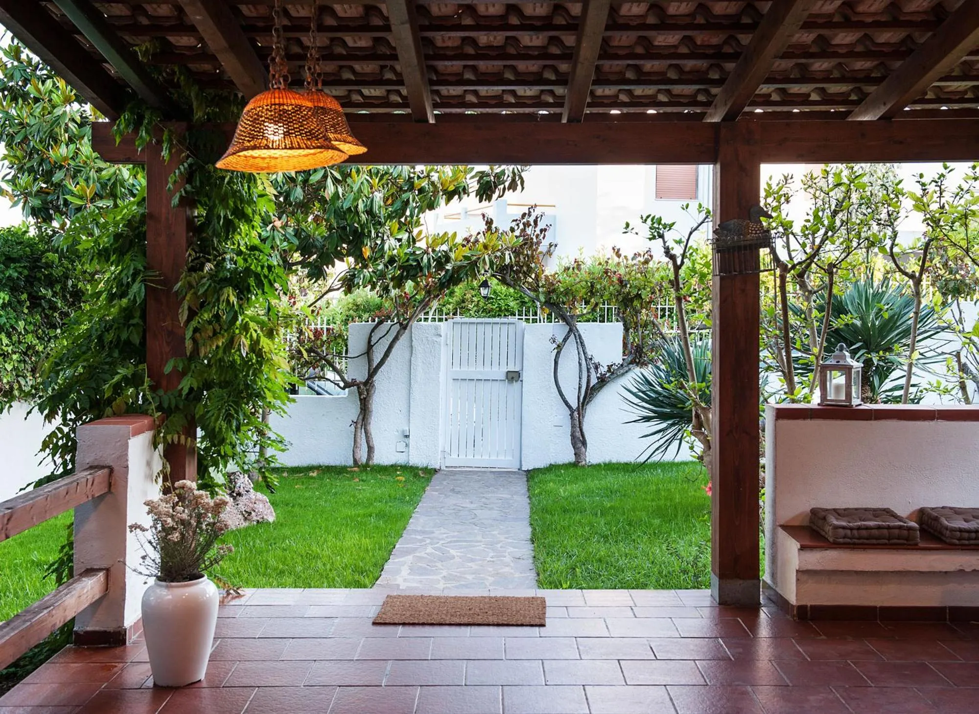 Patio in B&B Canneto Beach