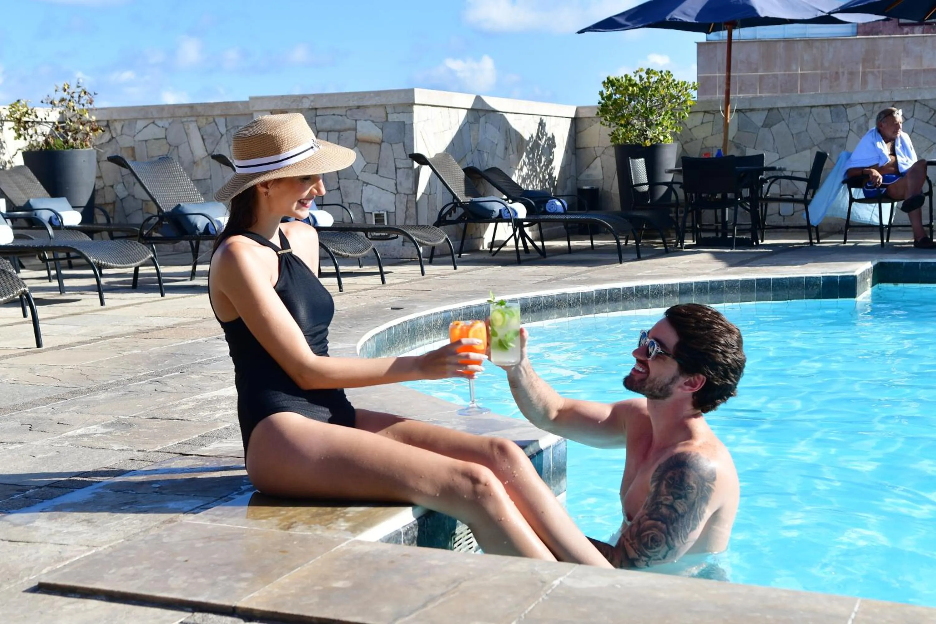 Swimming pool in Hotel Atlante Plaza