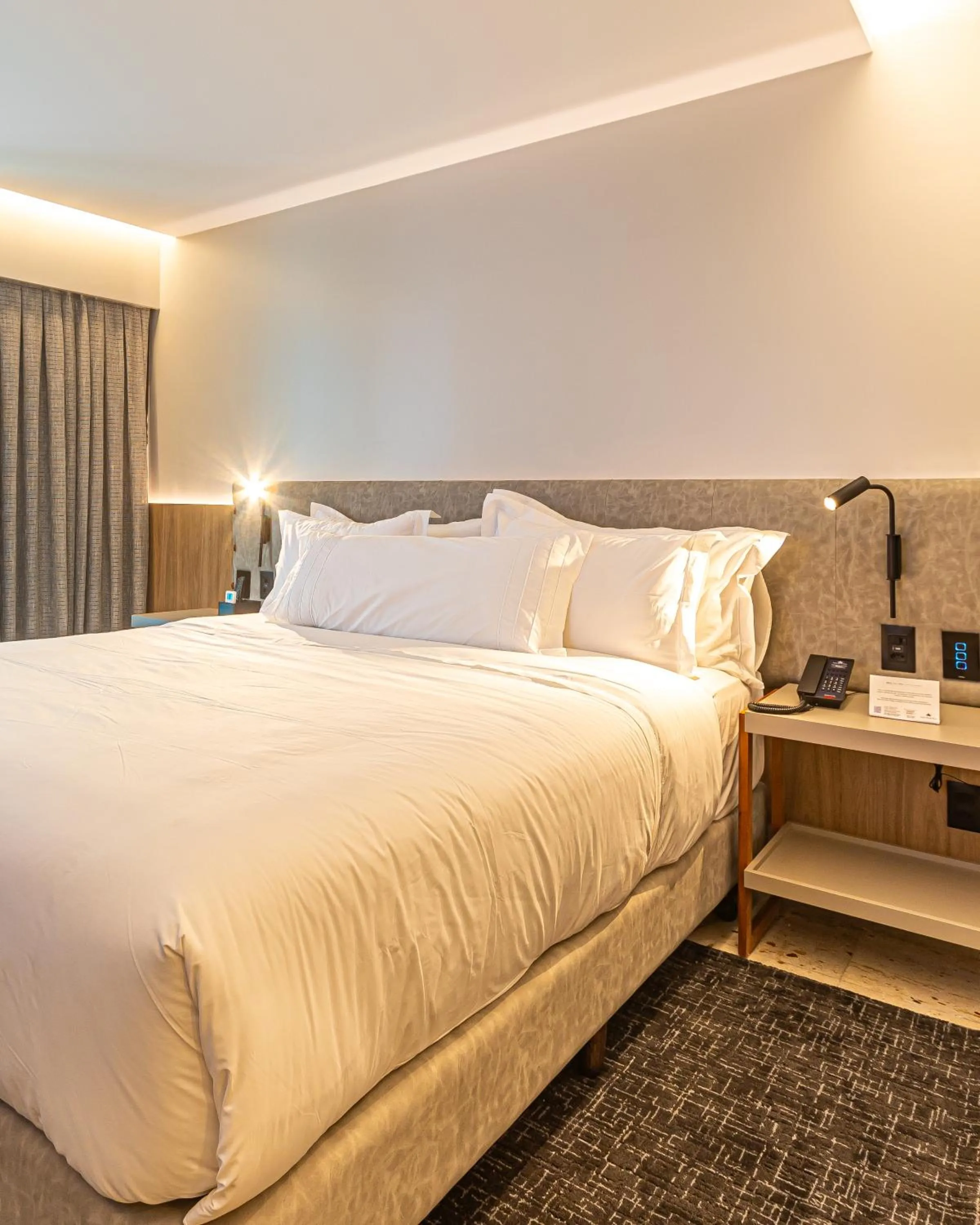 Bed in Hotel Atlante Plaza