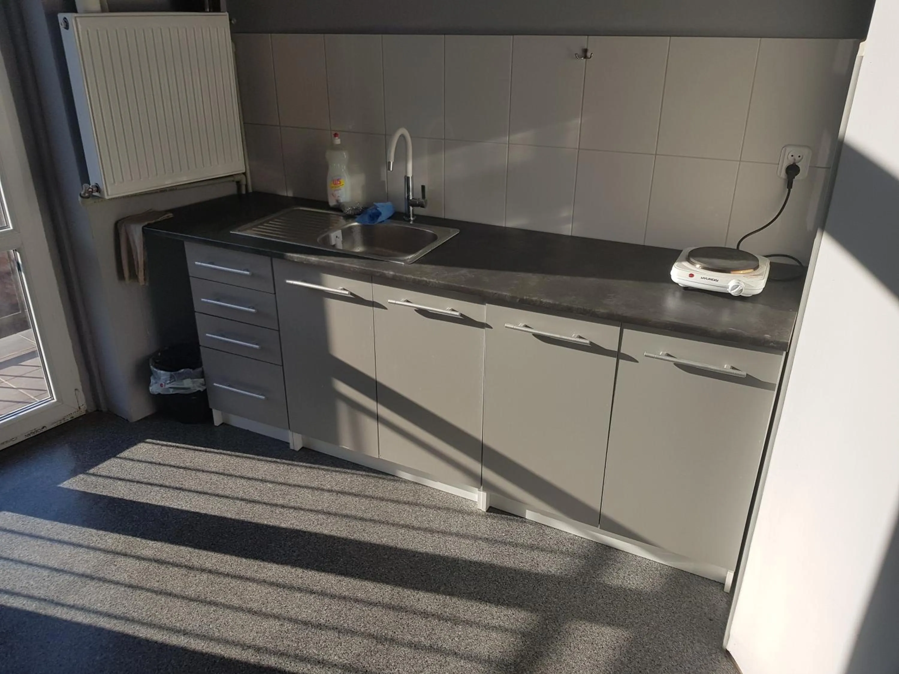 Kitchen or kitchenette in Kaktus Guest House