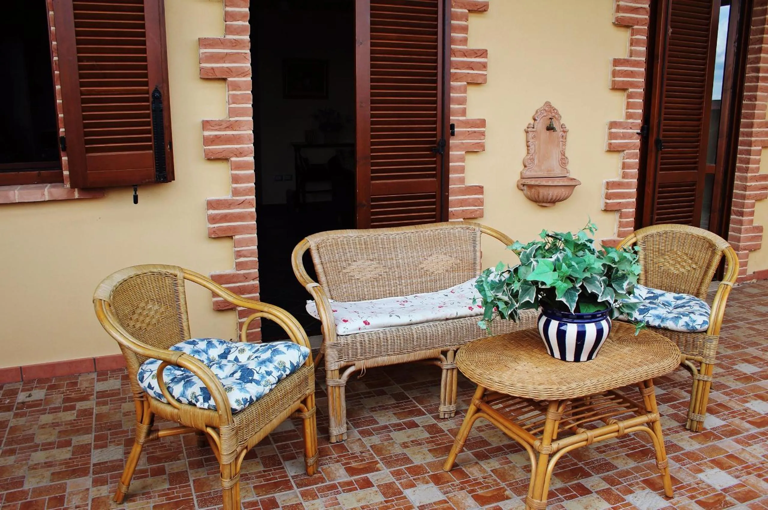 Patio in Appartamento Vacanze Magnolia e Glicine