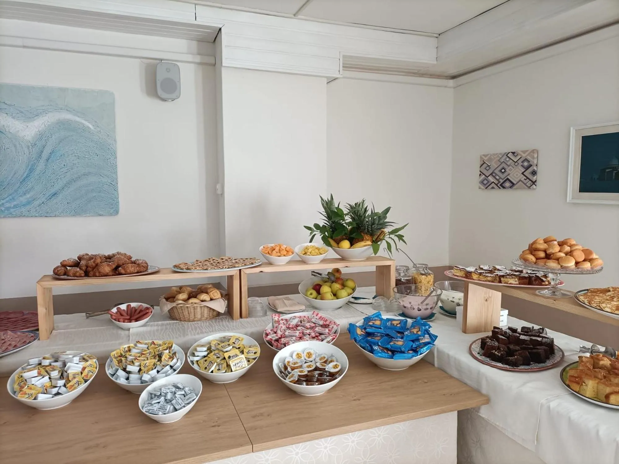 Food and drinks in Hotel Vianello