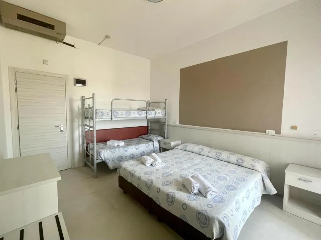 Bed in Hotel Vianello