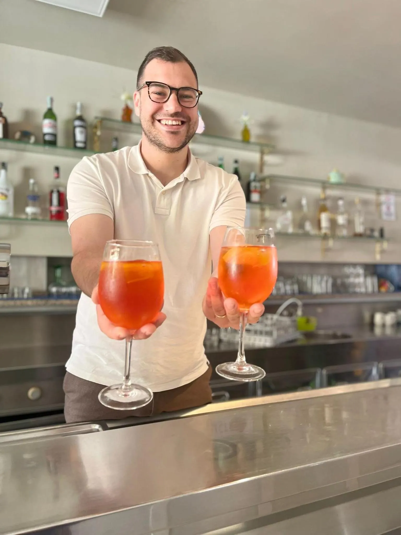 Lounge or bar in Hotel Vianello