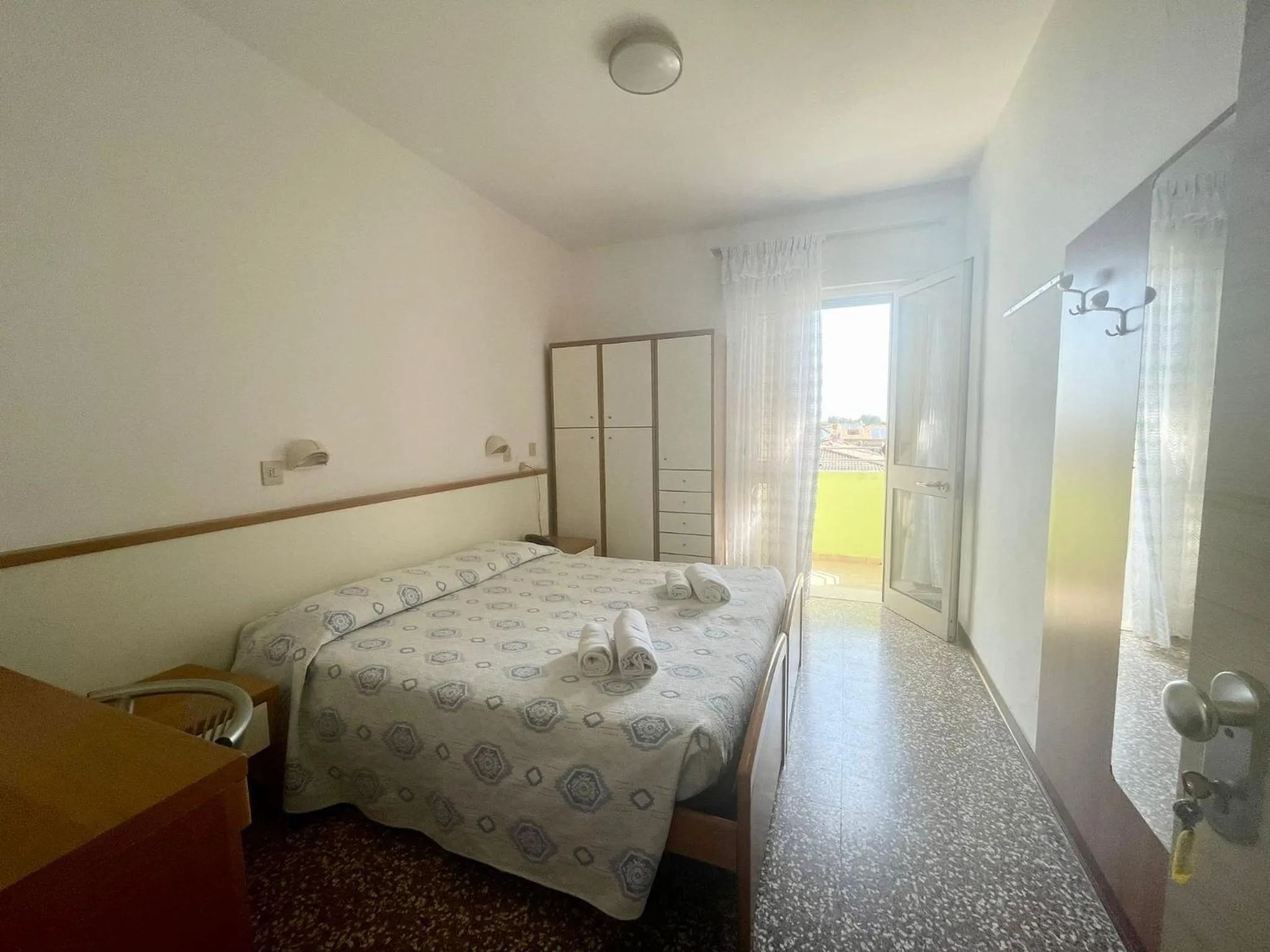 Bed in Hotel Vianello