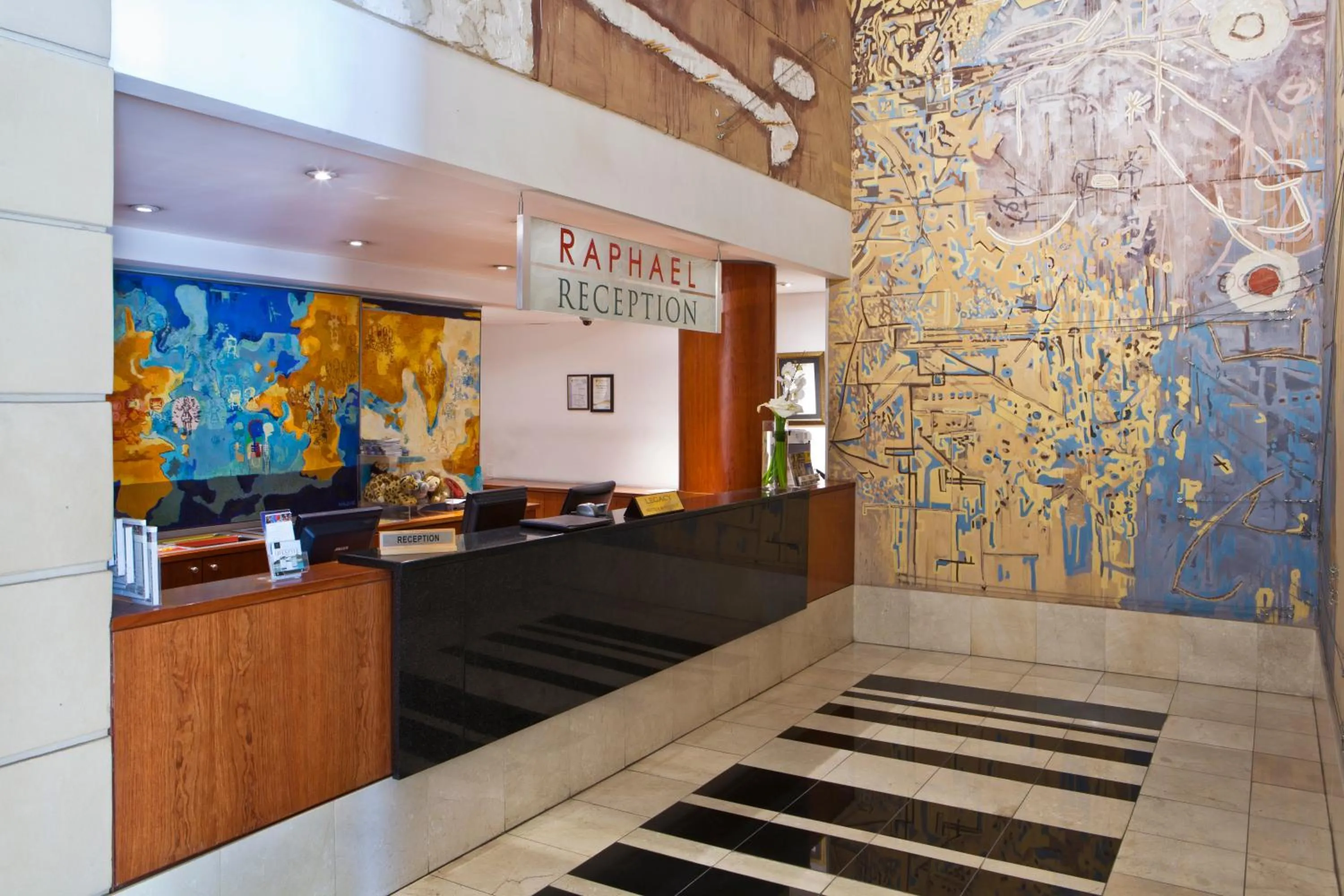 Lobby or reception in Raphael Suites