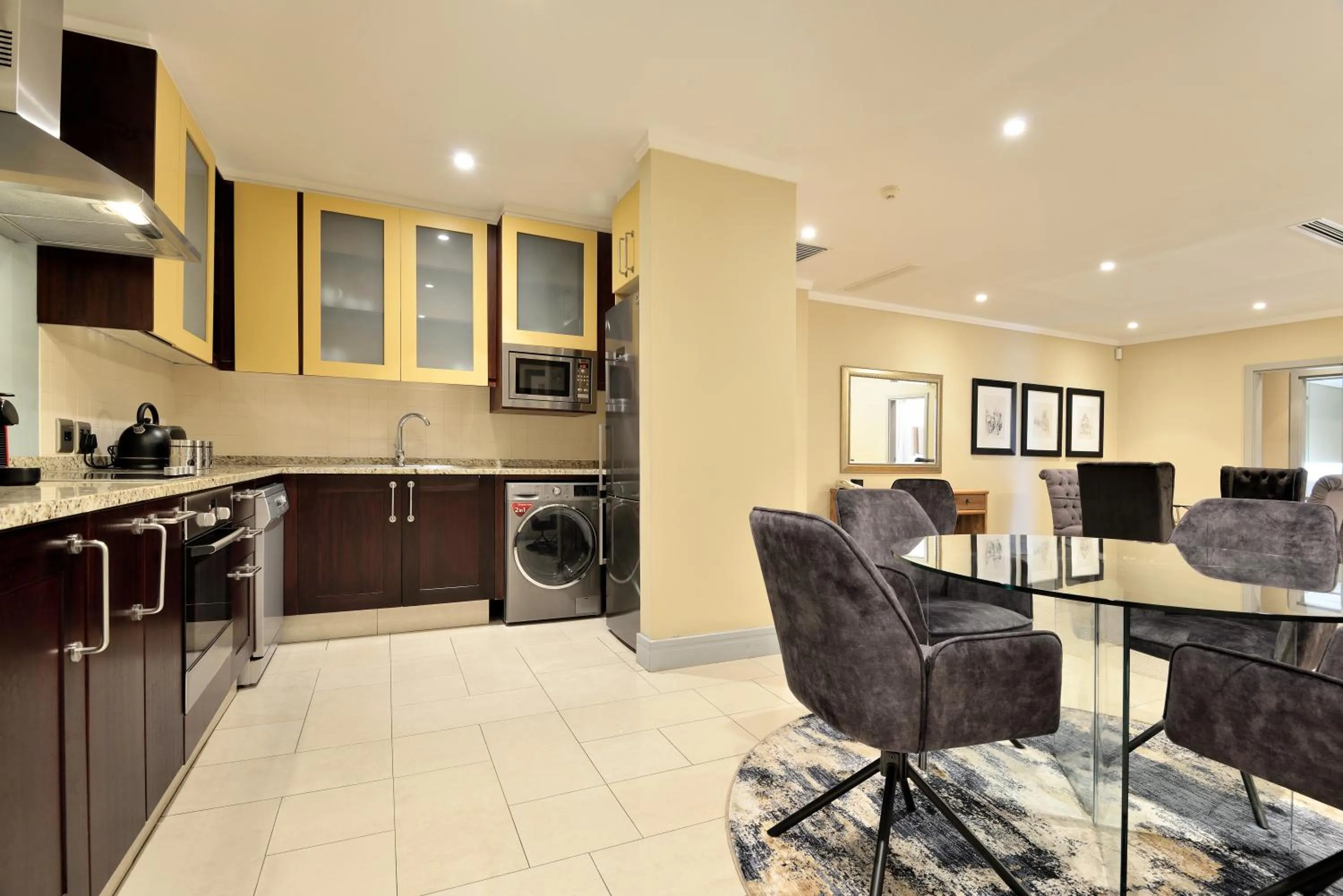 kitchen in Raphael Suites