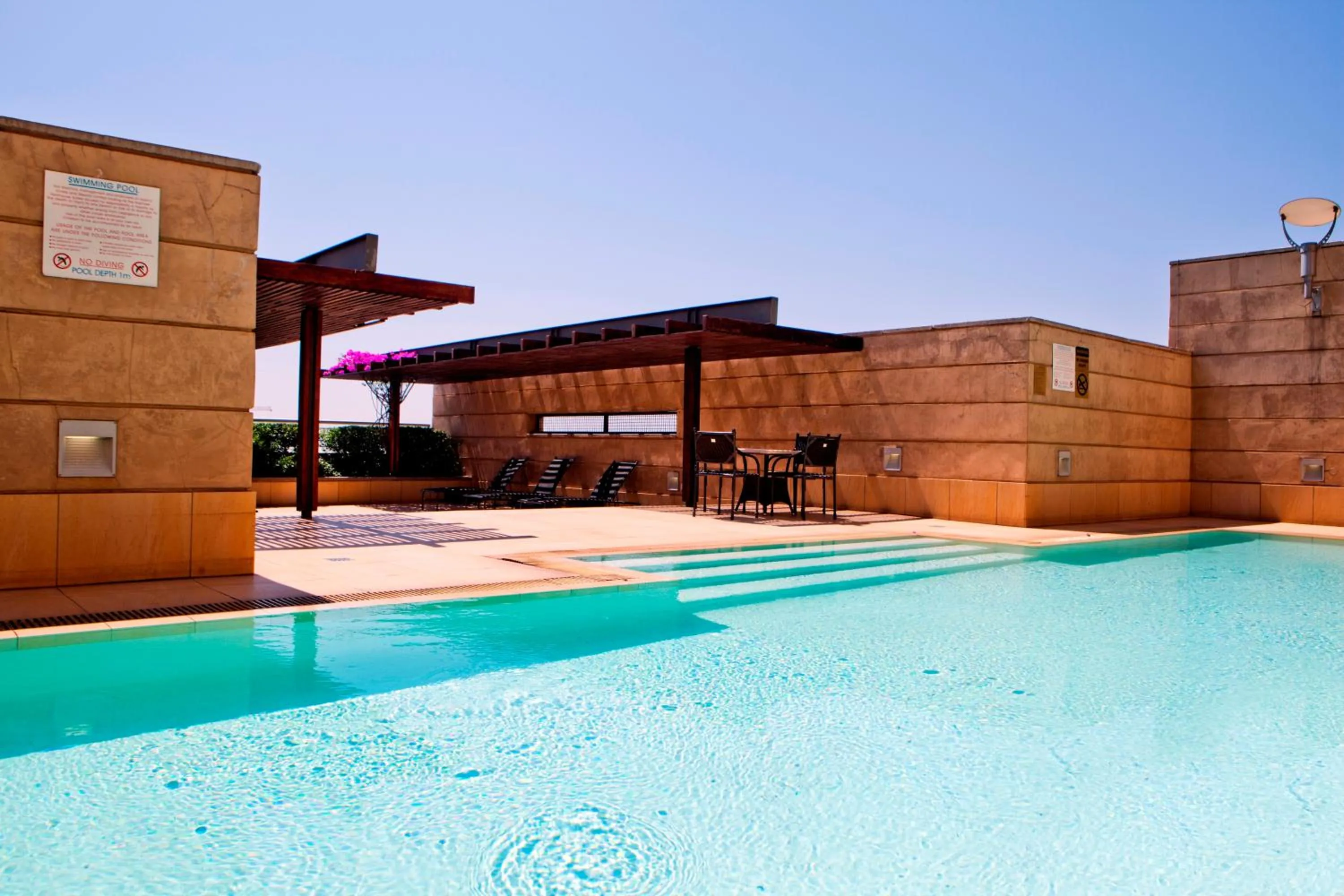 Swimming pool in Raphael Suites