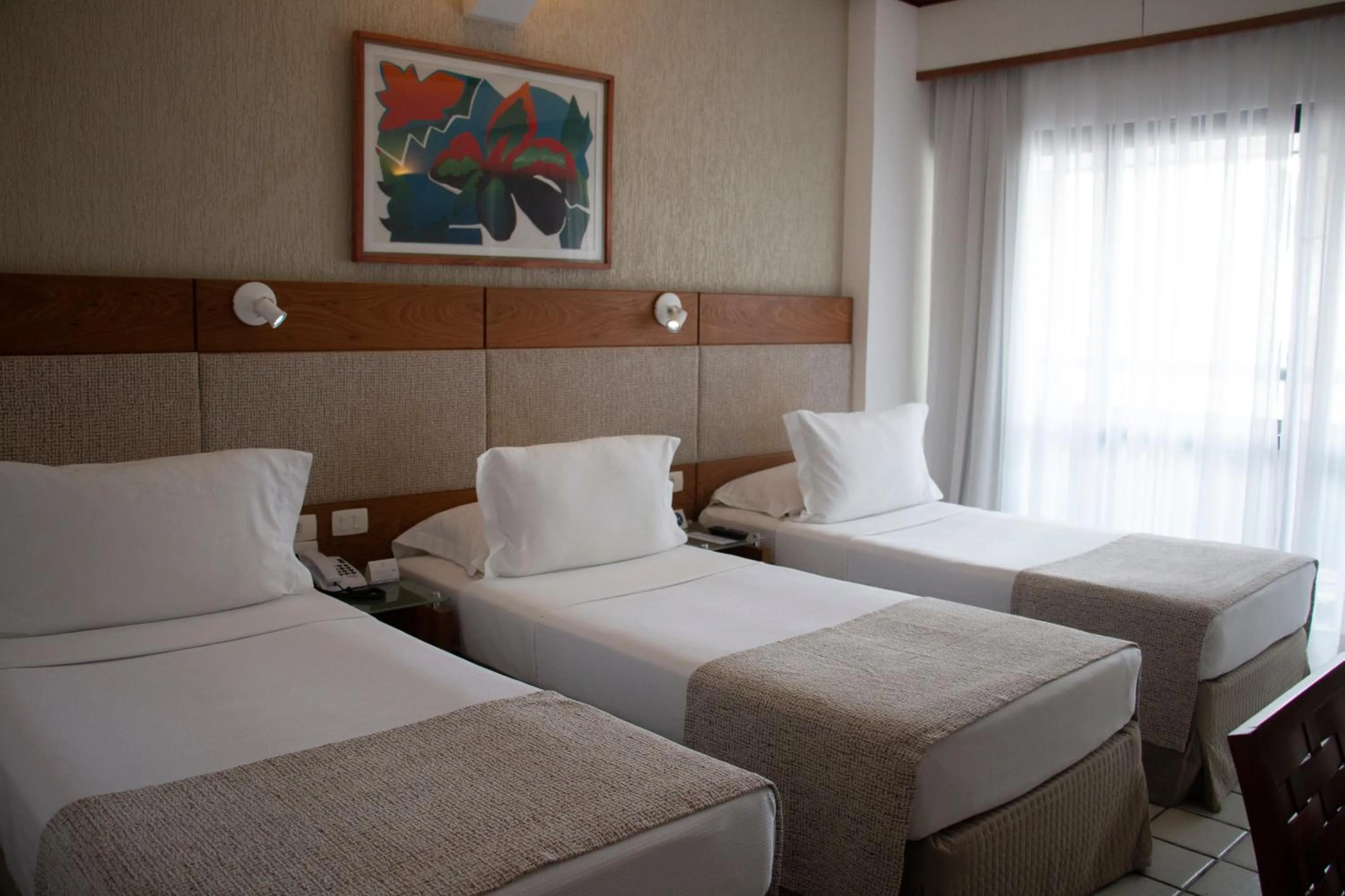 Bed in Mar Hotel Conventions