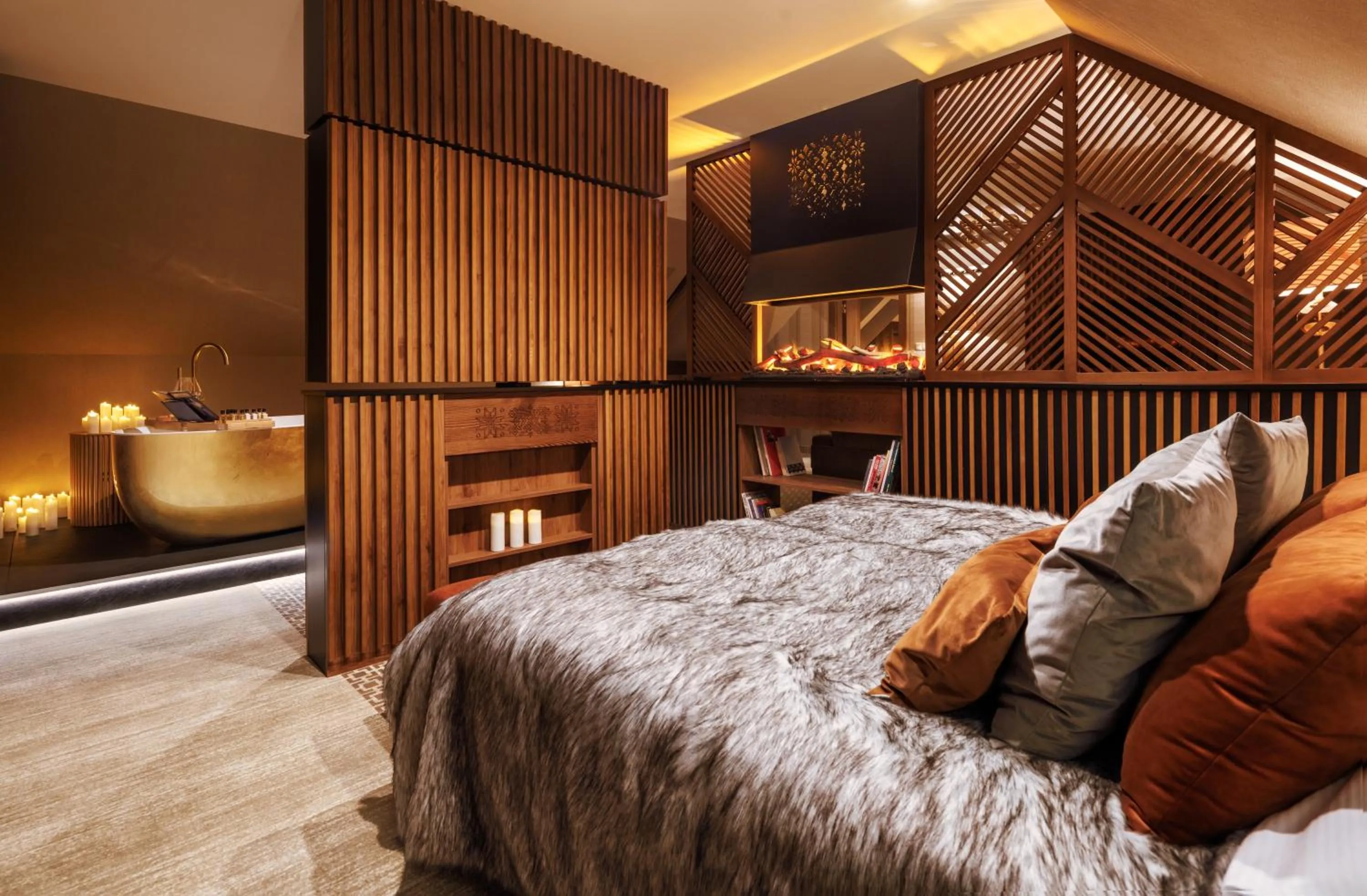 Bed in Złoty Groń Resort & Spa