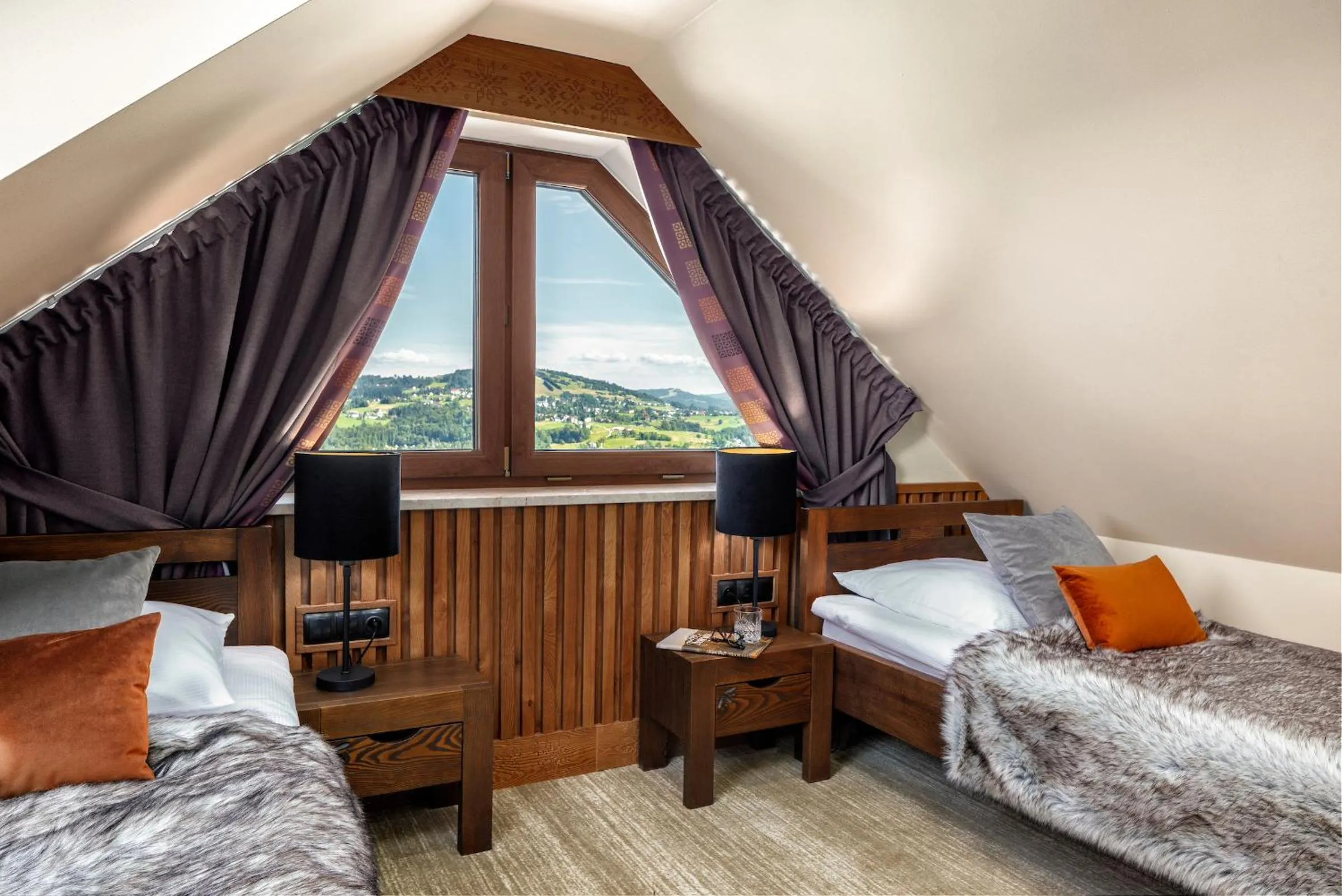 Bed in Złoty Groń Resort & Spa