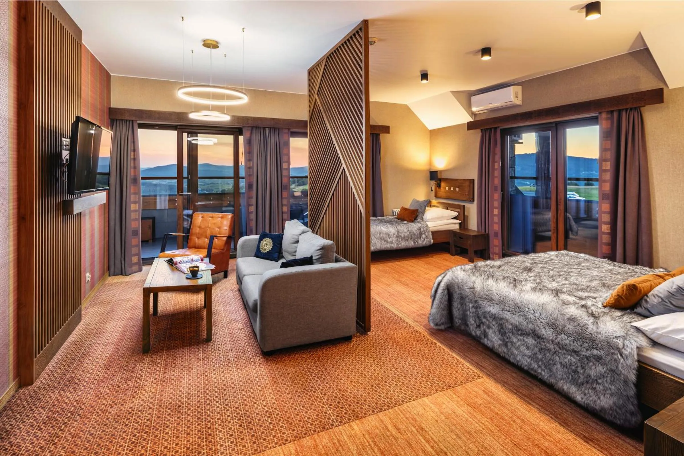 Bed in Złoty Groń Resort & Spa