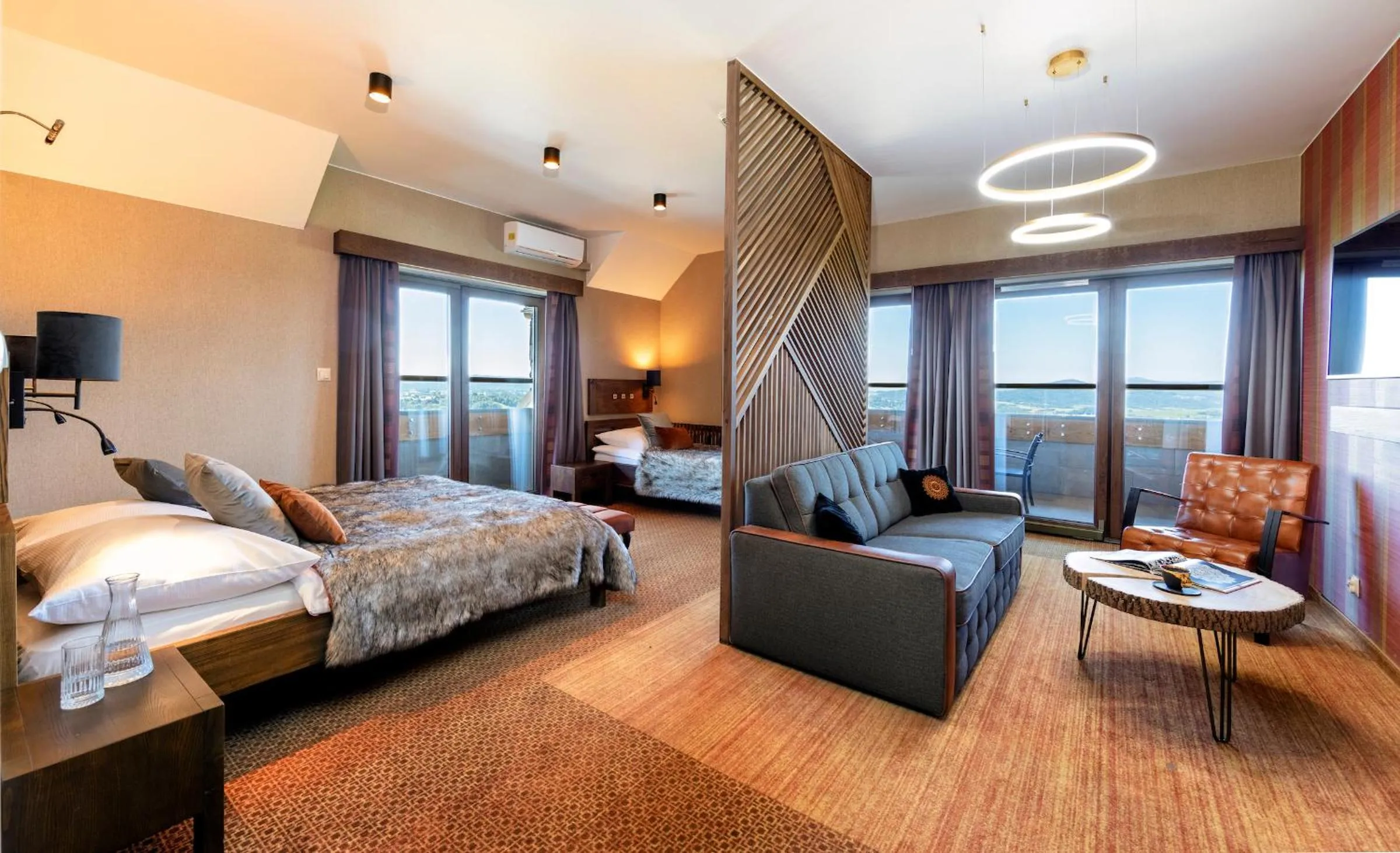 Bed in Złoty Groń Resort & Spa